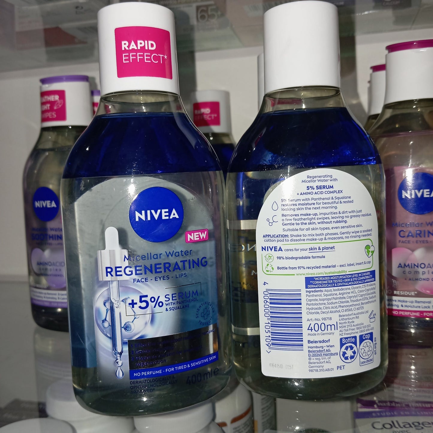 NIVEA Regenerating Micellar Water 400ml