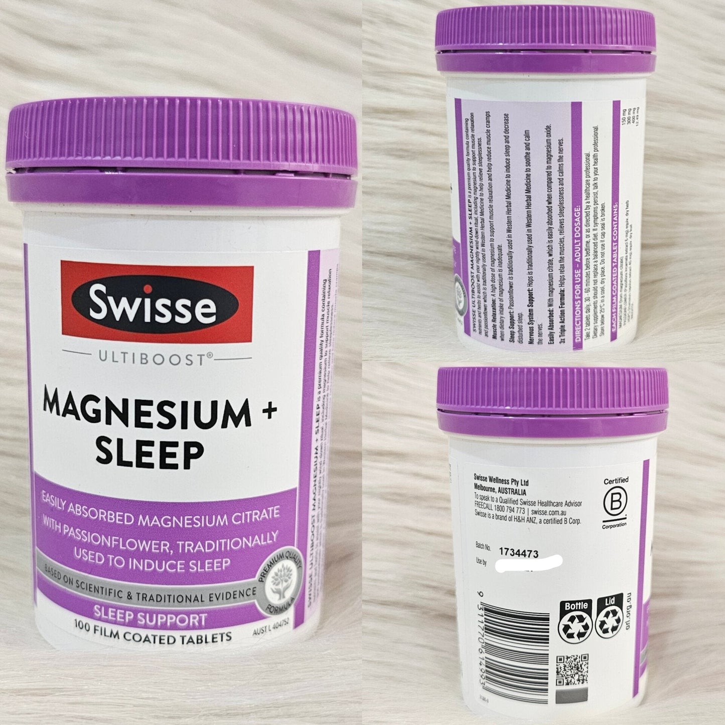Swisse Ultiboost Magnesium + Sleep 100 Tablets