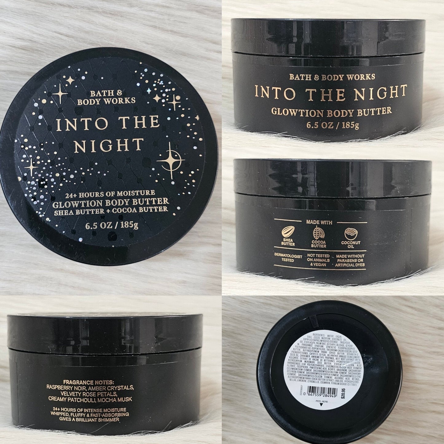 Bath & Body Works Into The Night Glowtion Body Butter 185g