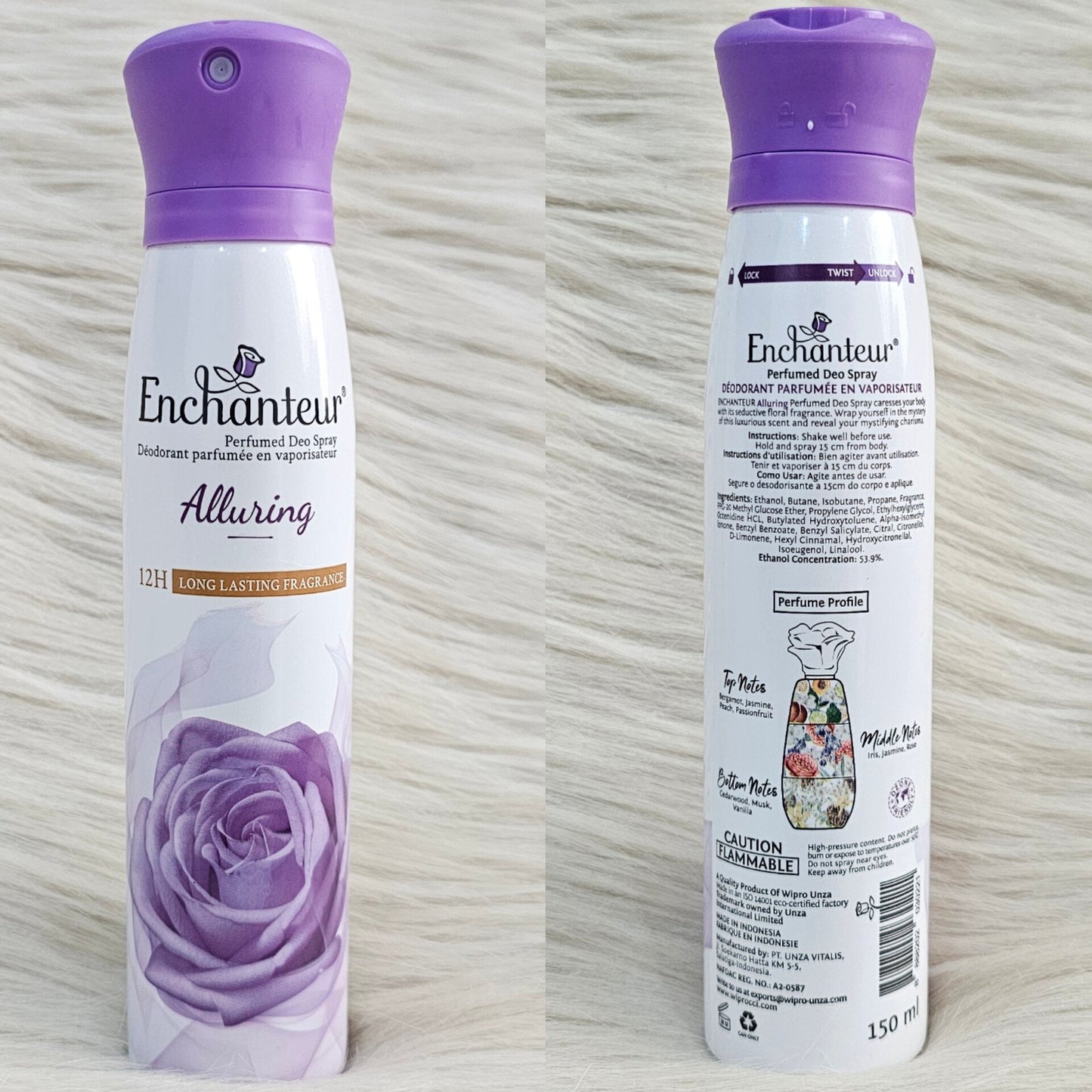 Enchanteur Alluring Perfumed Deo Spray – 150 ml