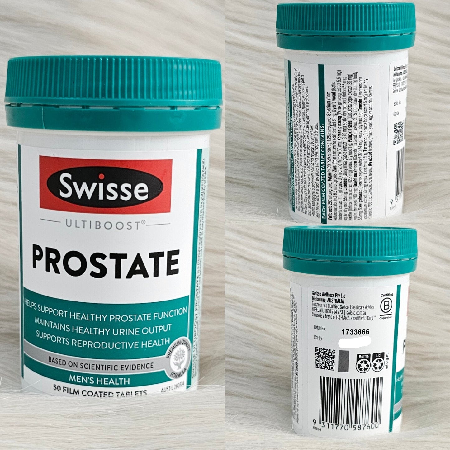 Swisse Ultiboost Prostate 50 Tablets