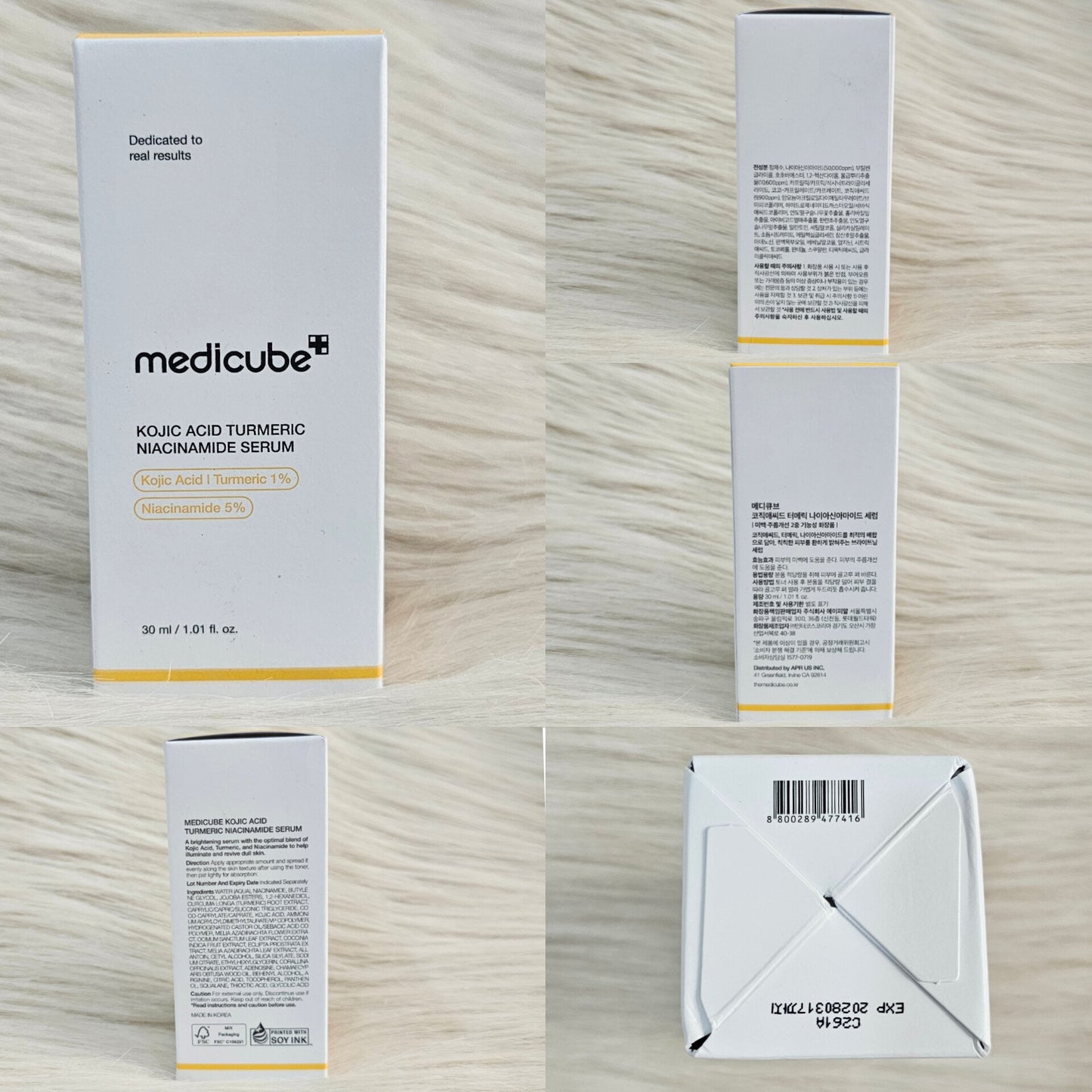 Medicube Kojic Acid Turmeric Niacinamide Serum 30ml