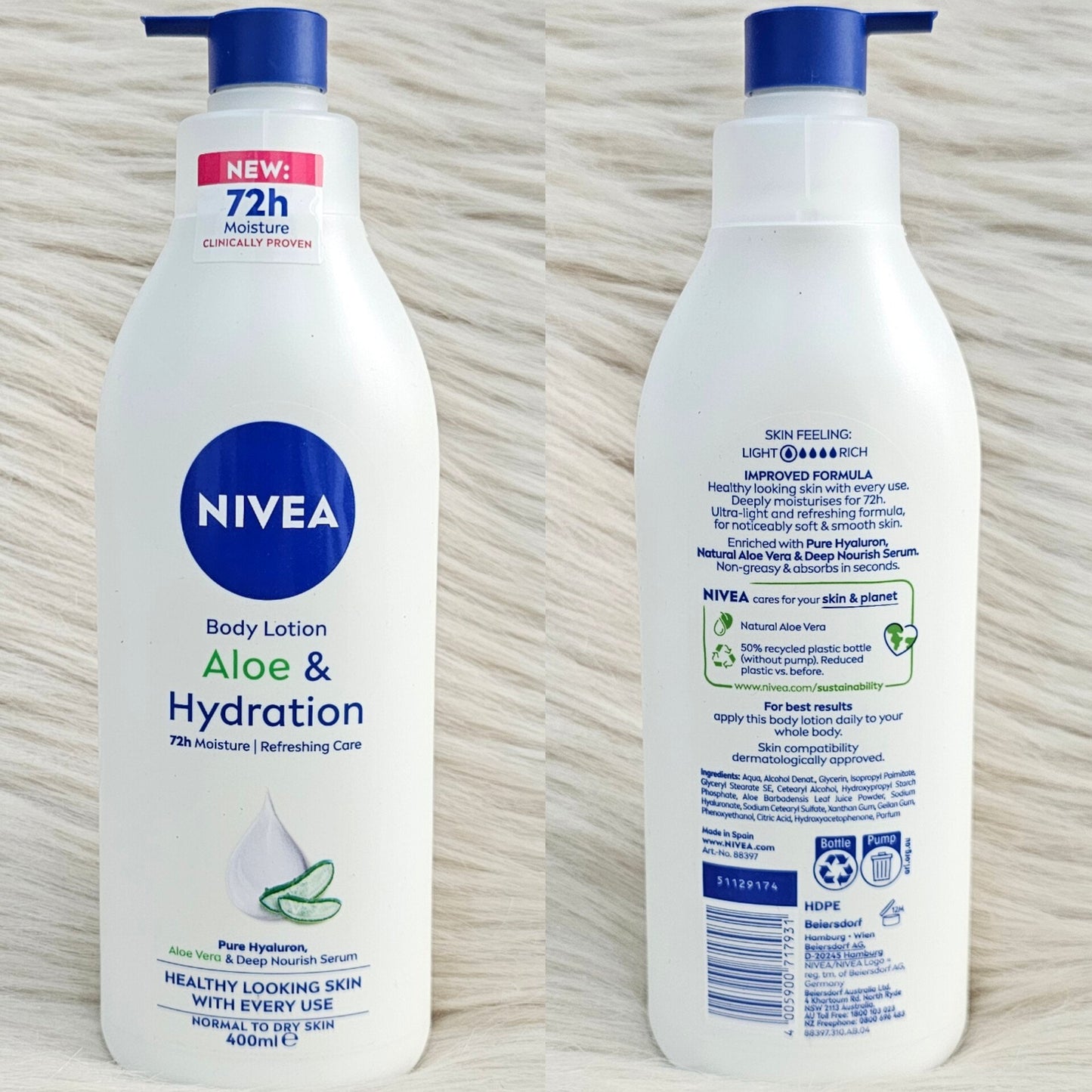 NIVEA Aloe & Hydration Body Lotion 400ml