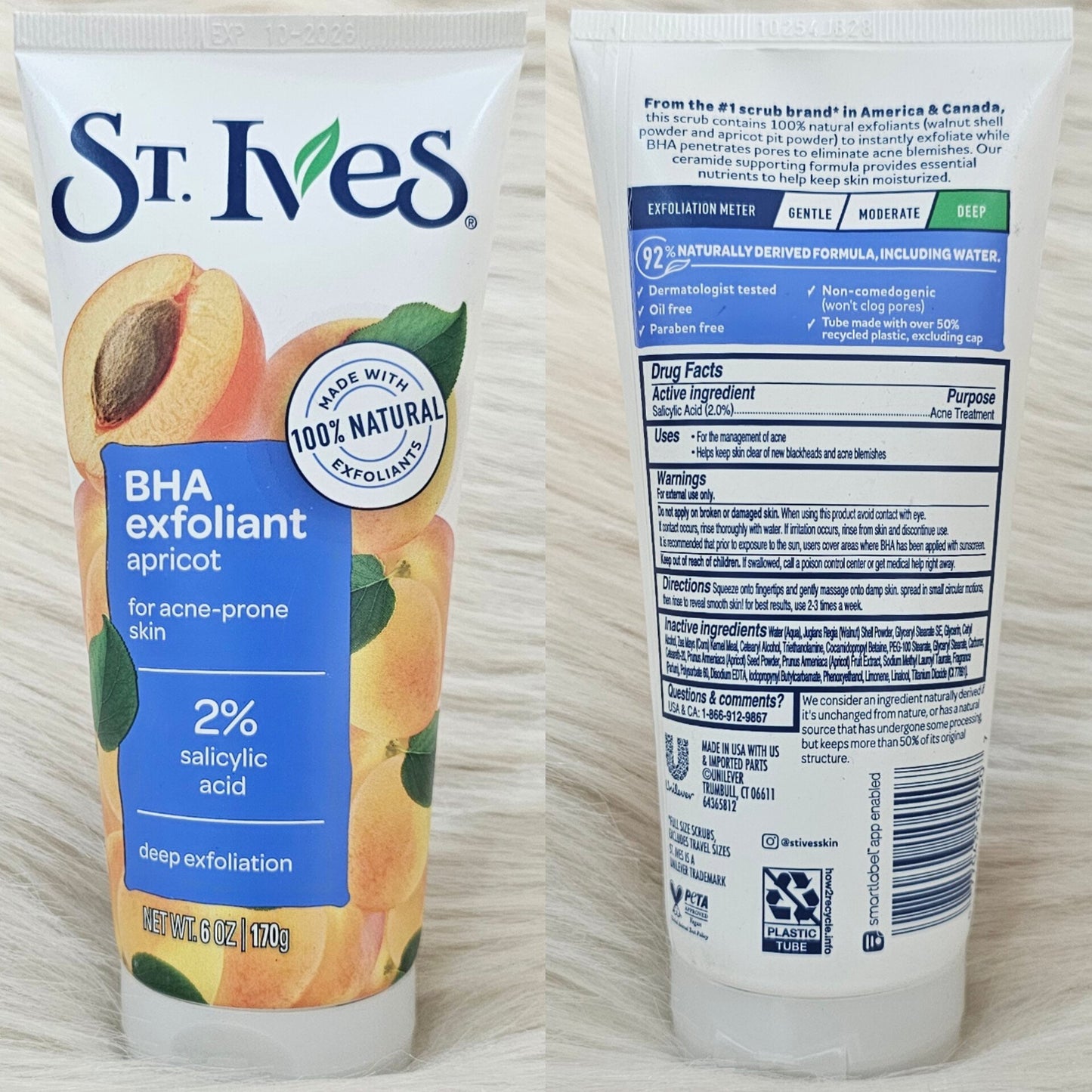 St. Ives Acne Control Apricot Scrub 170g