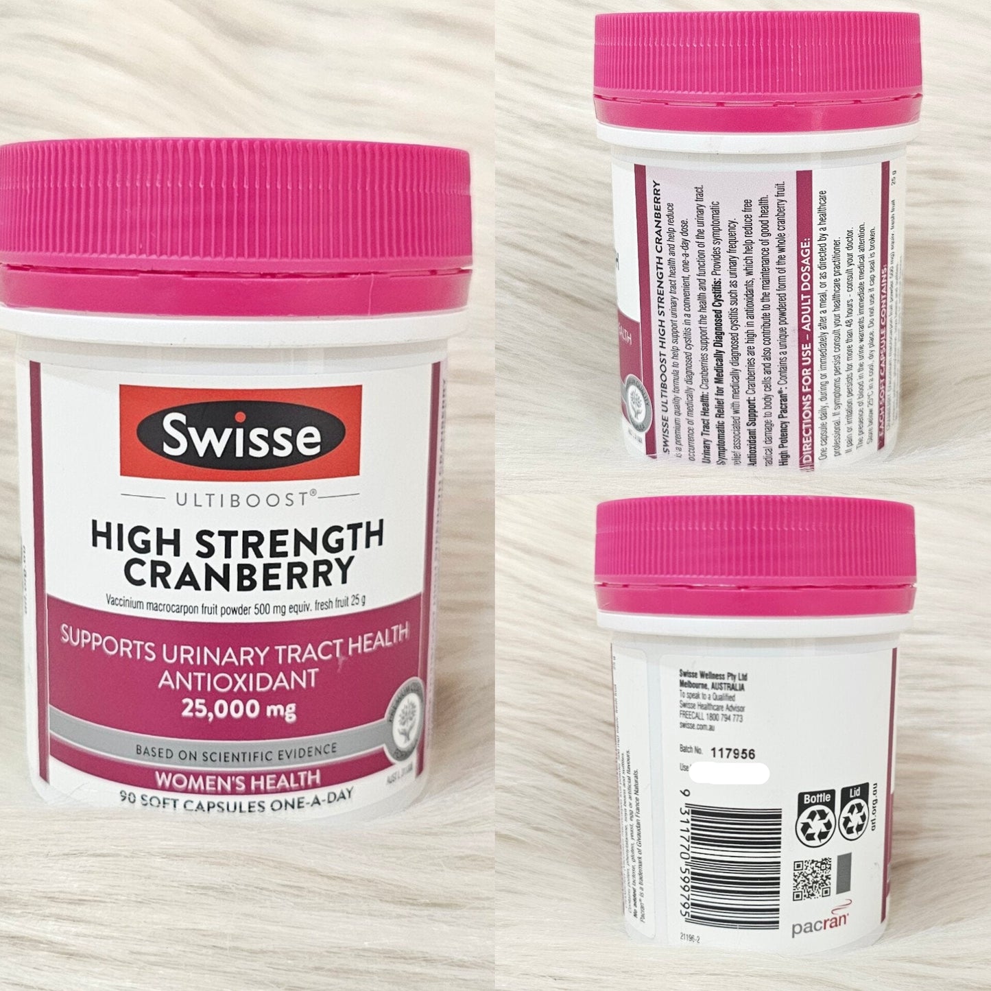 Swisse Ultiboost High Strength Cranberry 90 Capsules