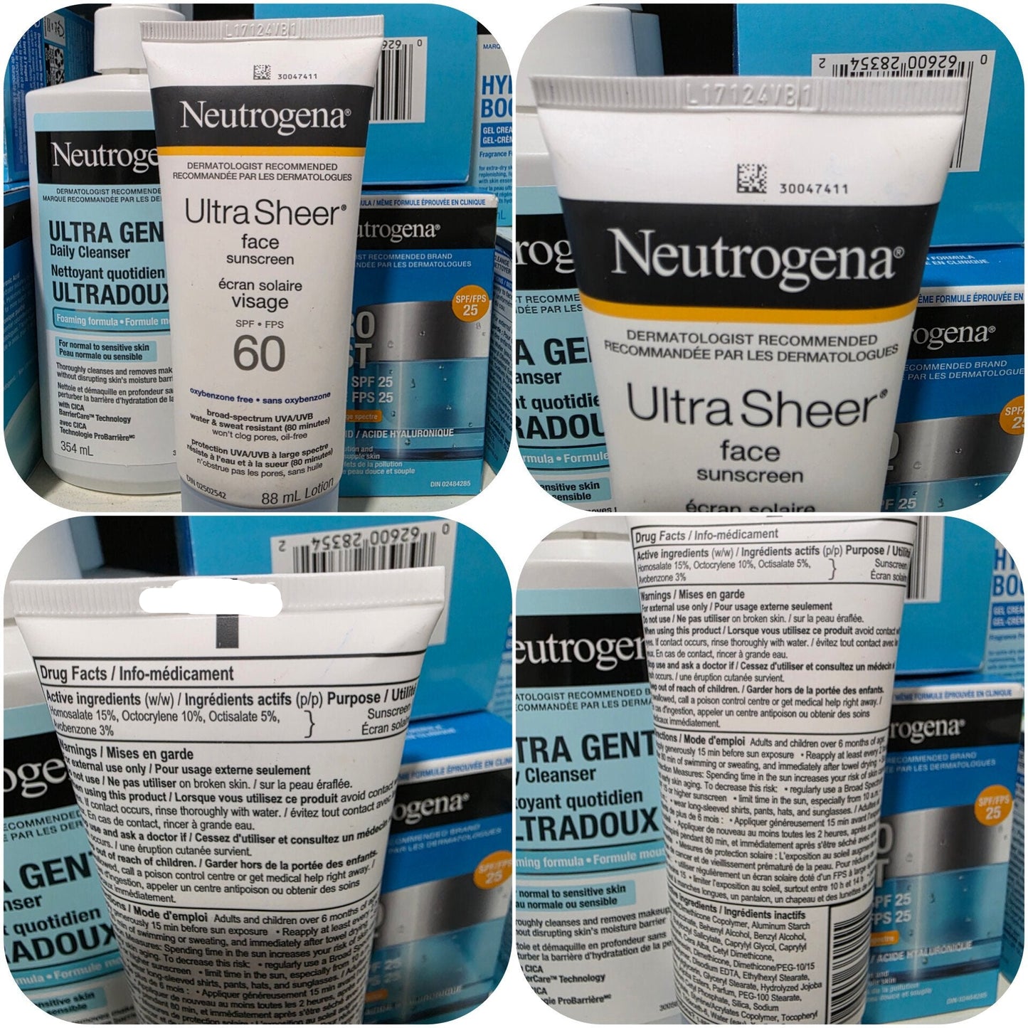 Neutrogena Ultra Sheer Face Sunscreen SPF 60 – 88ml