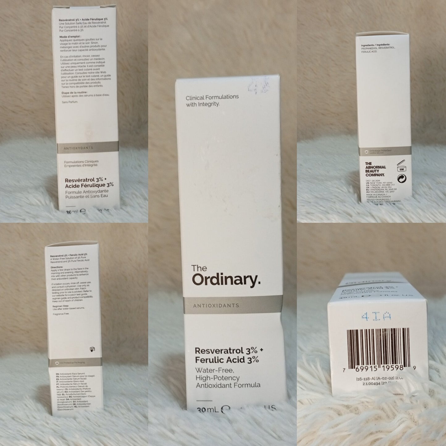 The Ordinary Resveratrol 3% + Ferulic Acid 3% Serum 30ml