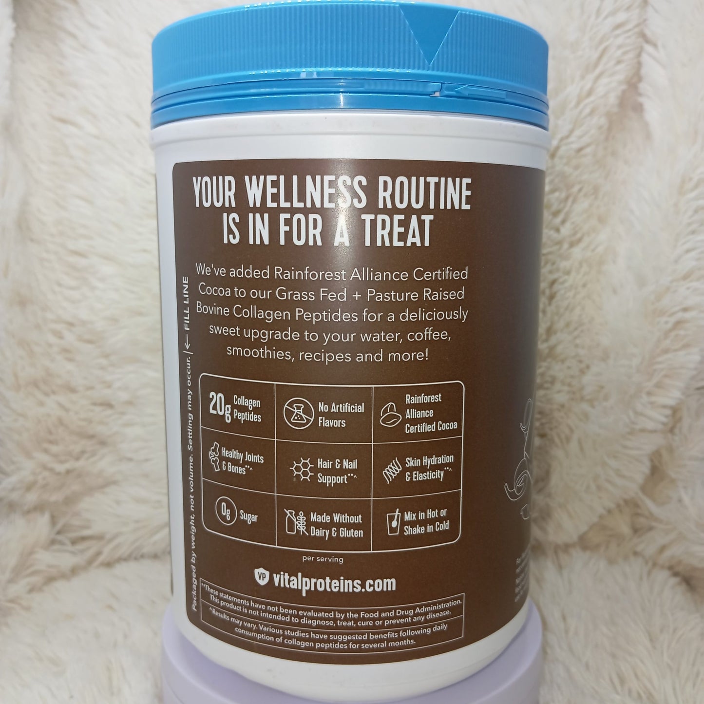 Vital Proteins Grass-Fed Collagen Powder (Chocolate Flavor) – 923g