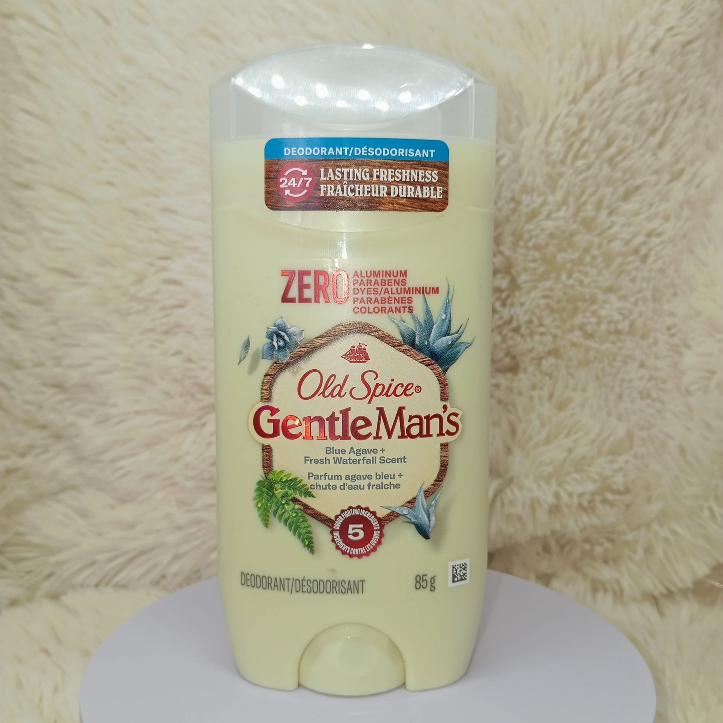 Old Spice Gentleman’s Deodorant – Blue Agave & Fresh Waterfall (Aluminum-Free)