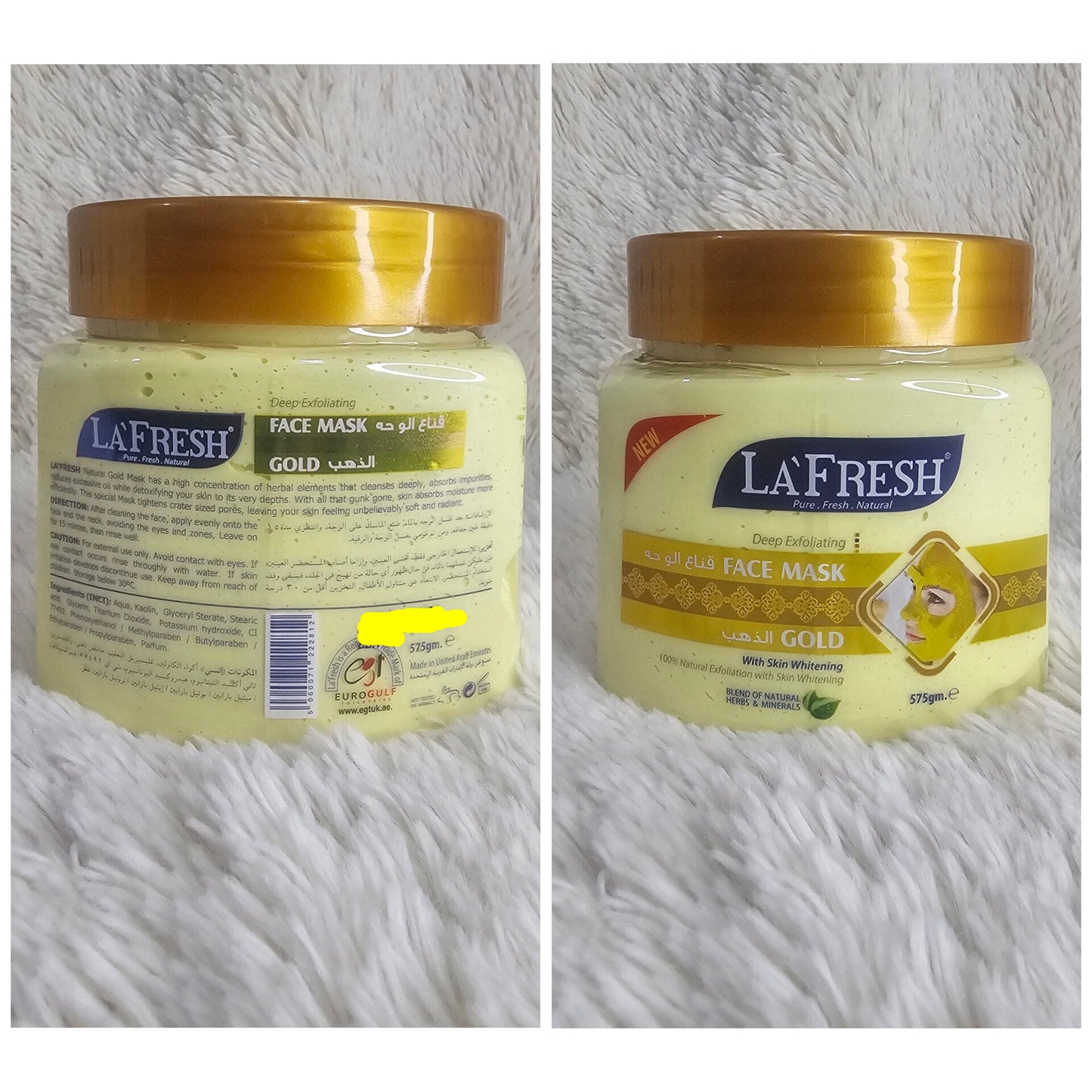 La Fresh Deep Exfoliating Gold Face Pack 575g