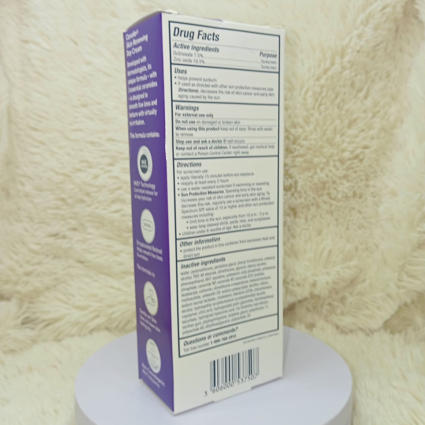 CeraVe Skin Renewing Day Cream SPF 30 with Retinol