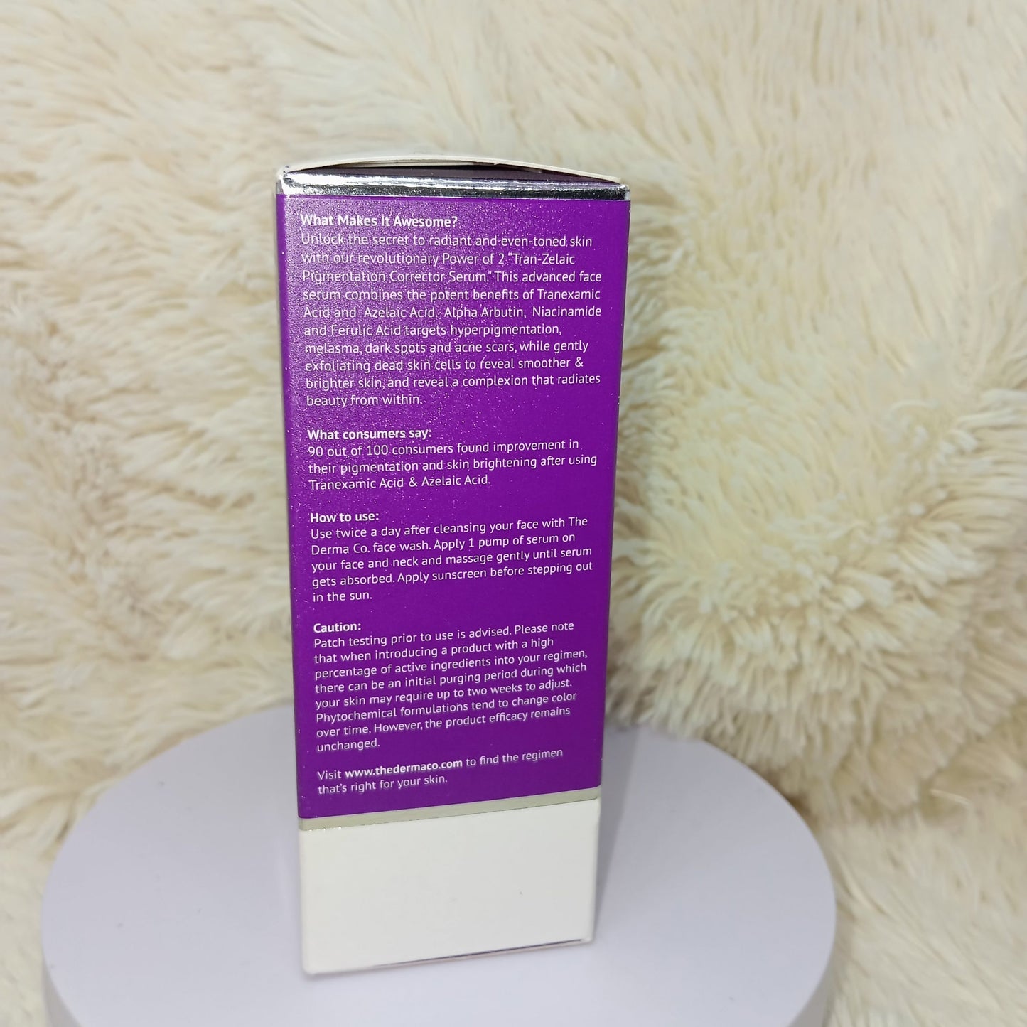 The Derma Co Tran-Zelaic Pigmentation Serum 30g