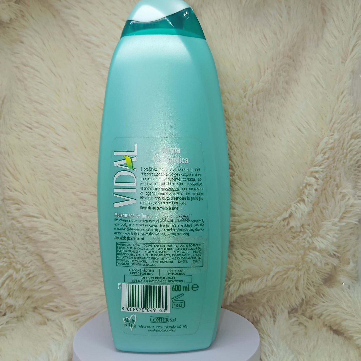 Vidal Body Wash 600ml
