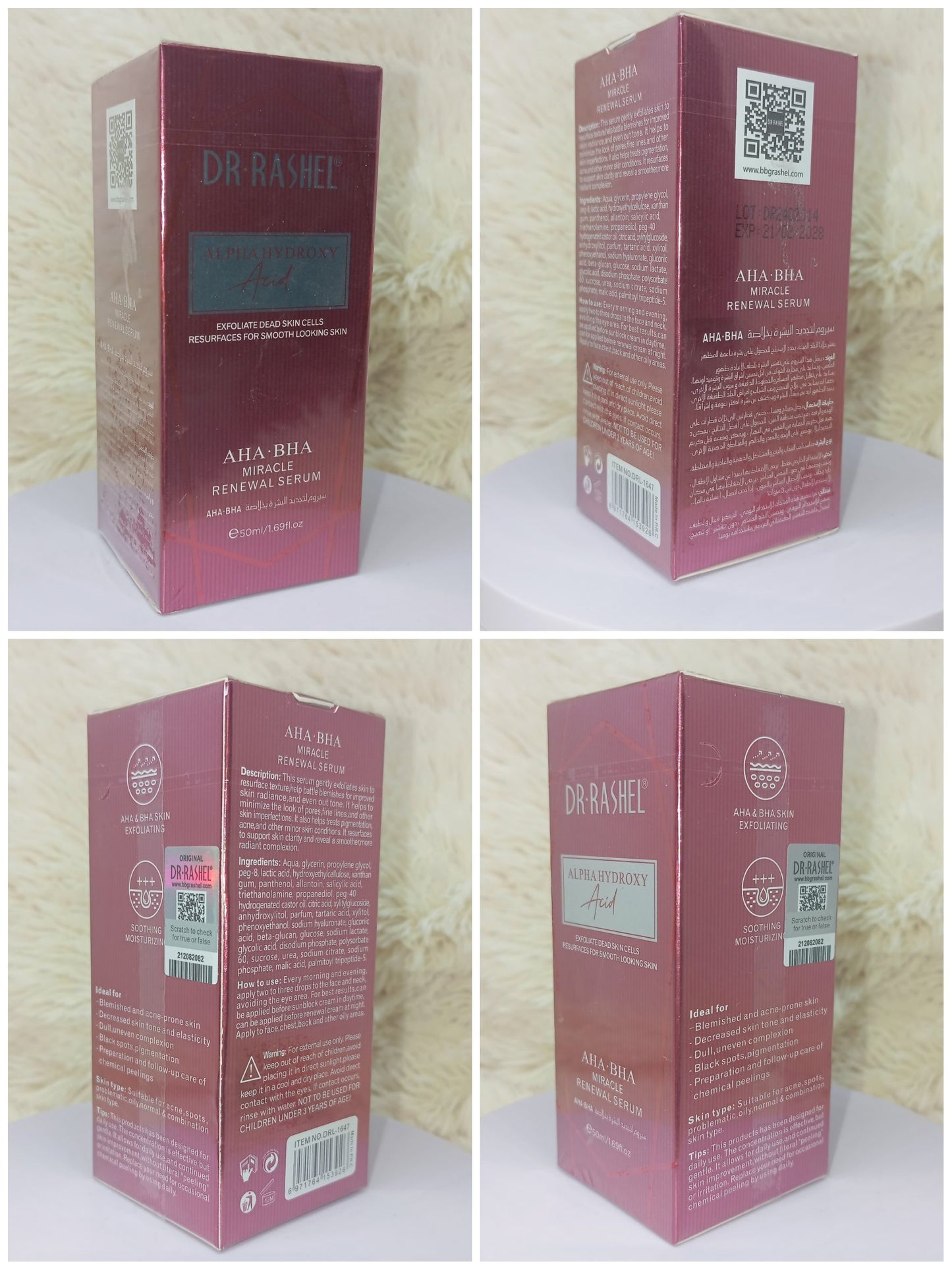 Dr. Rashel AHA-BHA Miracle Renewal Serum 30ml