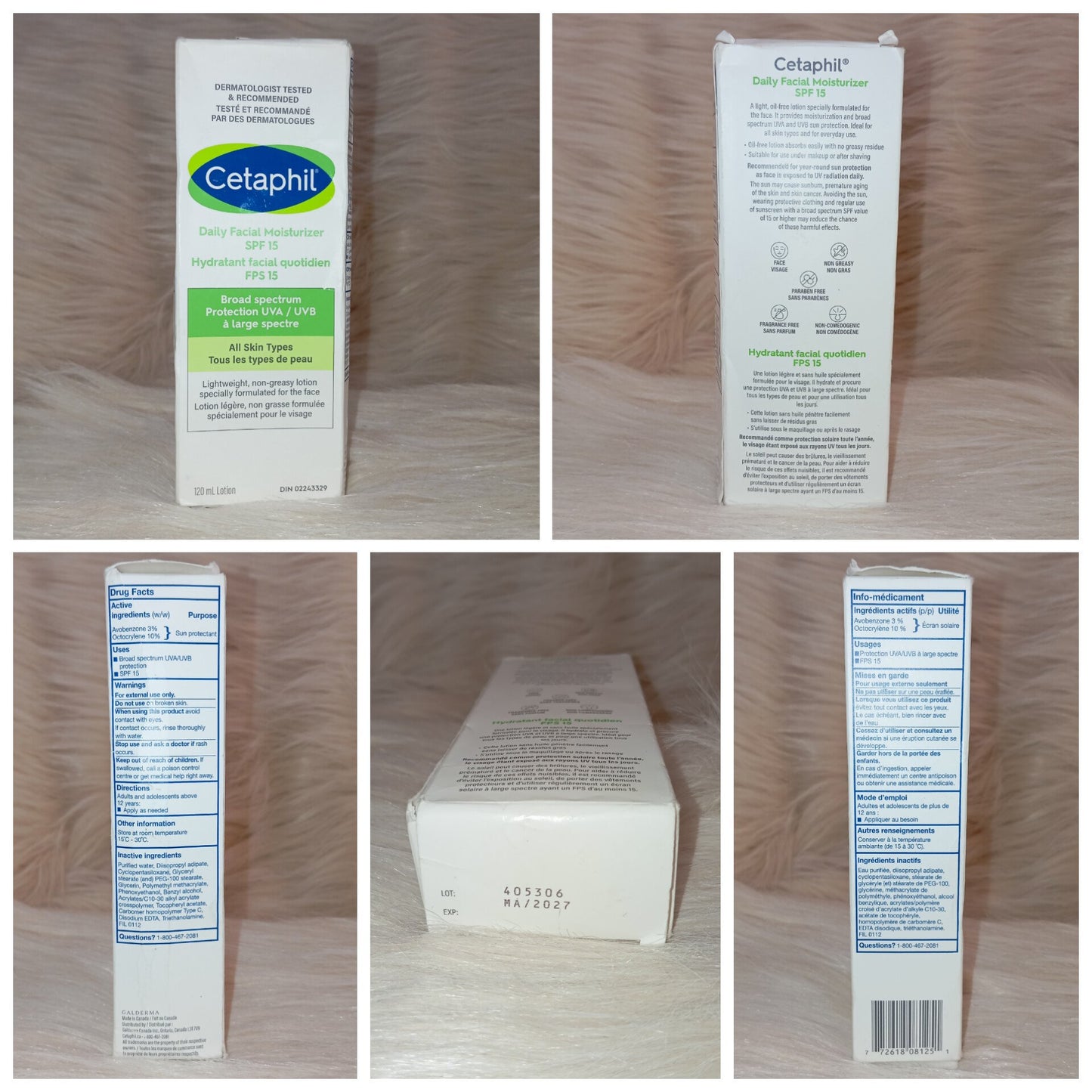 Cetaphil Daily Facial Moisturizer SPF 15 – 120ml