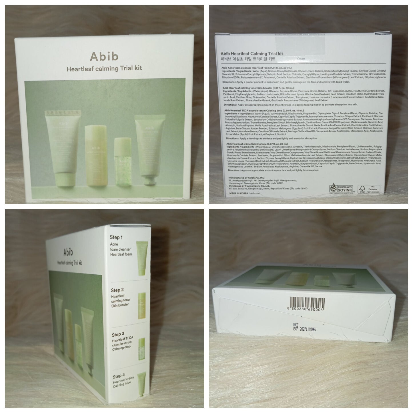 Abib Heartleaf Calming Trial Kit