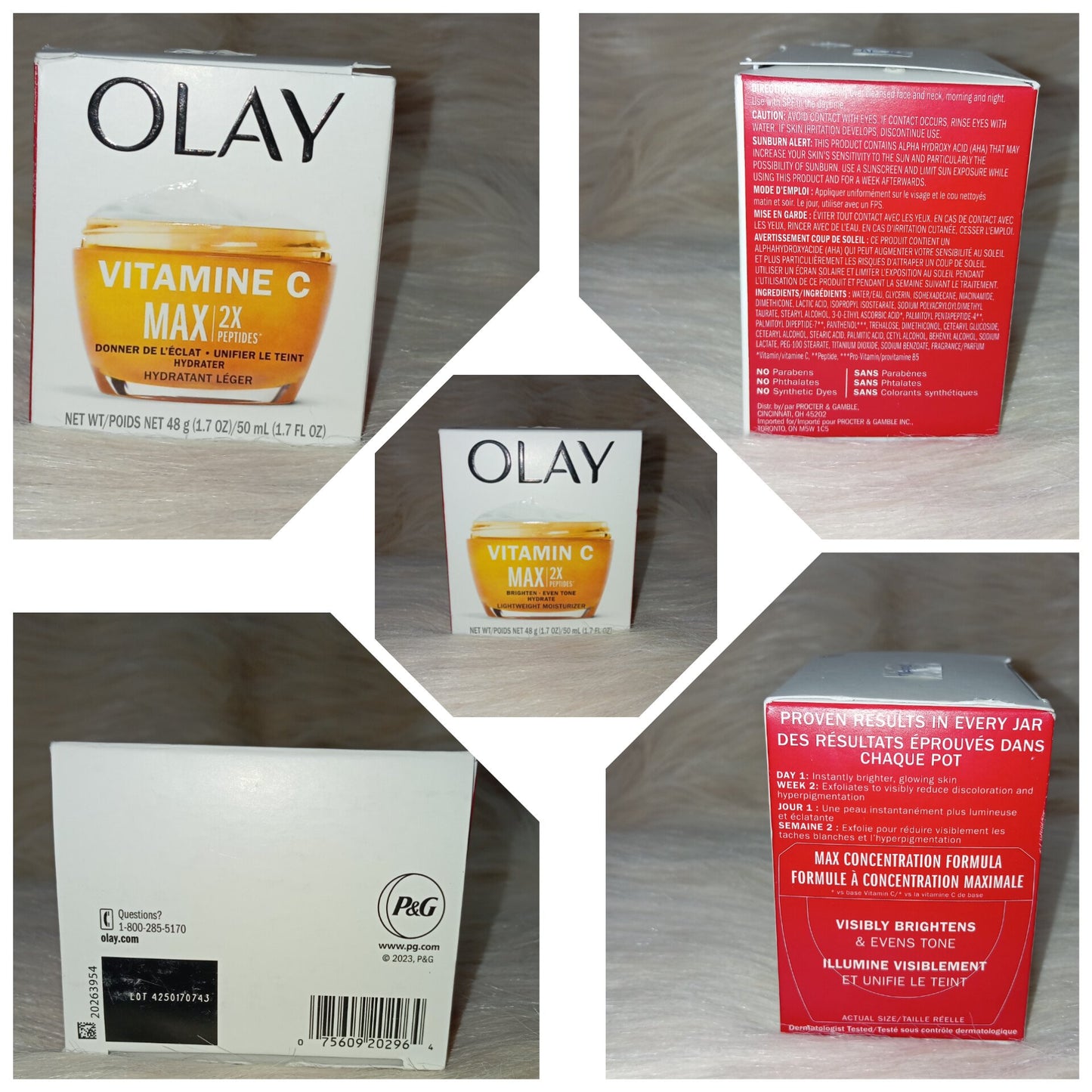 Olay Regenerist Vitamin C + Peptide 24 Moisturizer 50ml