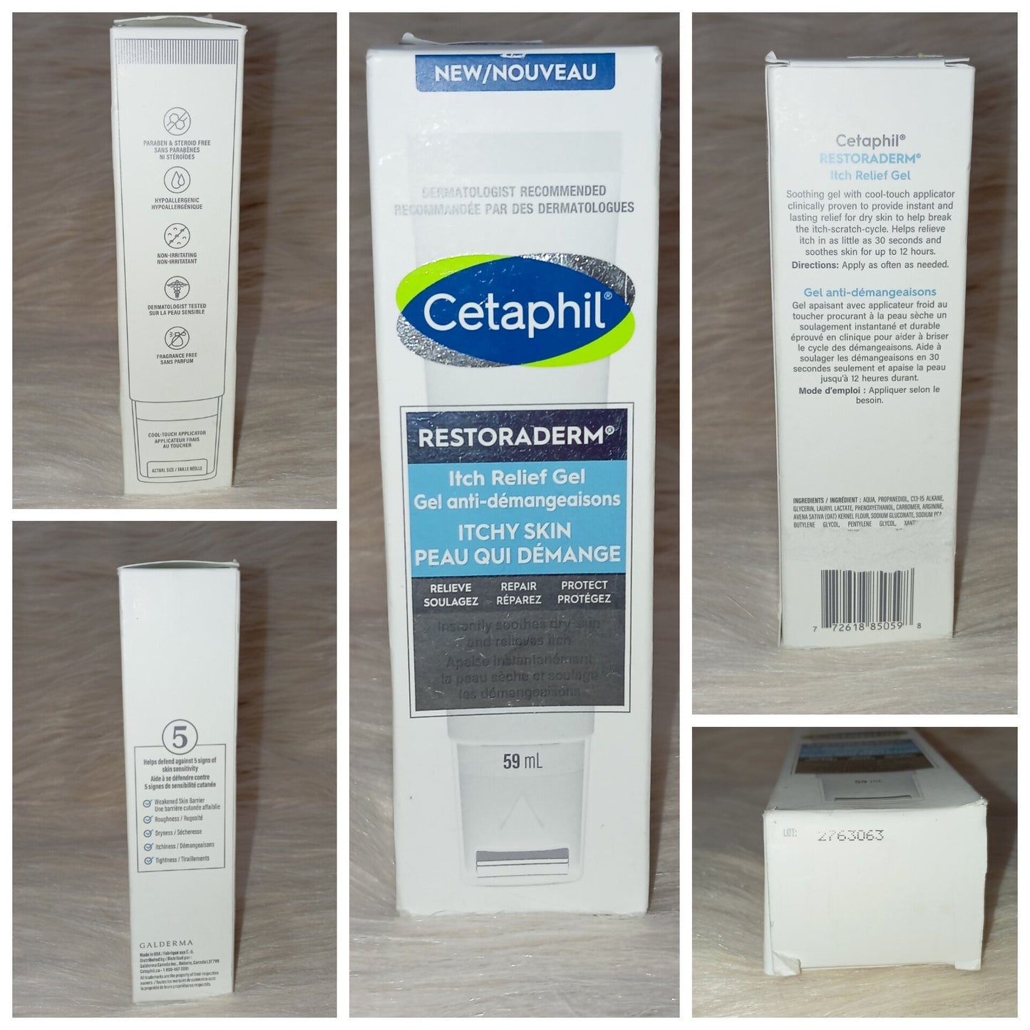 Cetaphil Restoraderm Itch Relief Gel 59ml