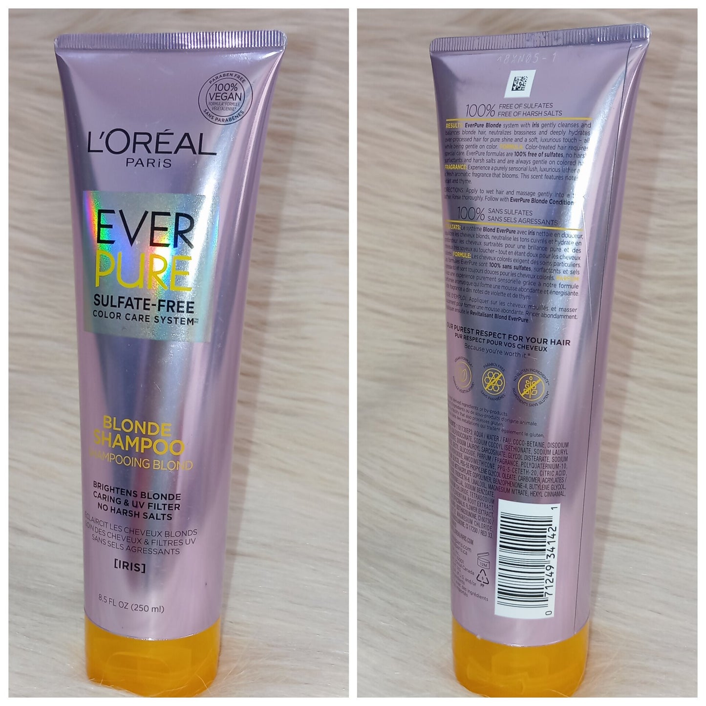 L’Oréal Paris EverPure Blonde Sulfate-Free Shampoo 250ml