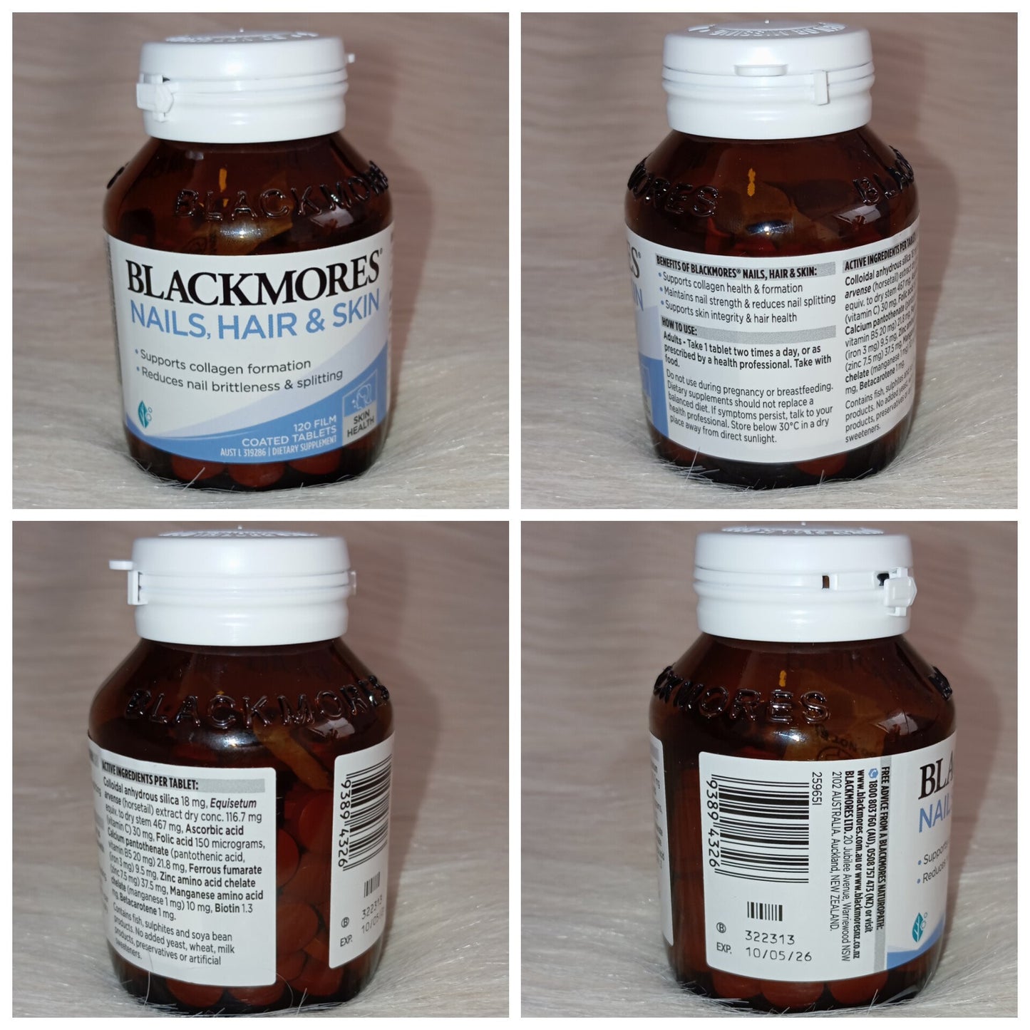Blackmores Nails Hair & Skin Tablets