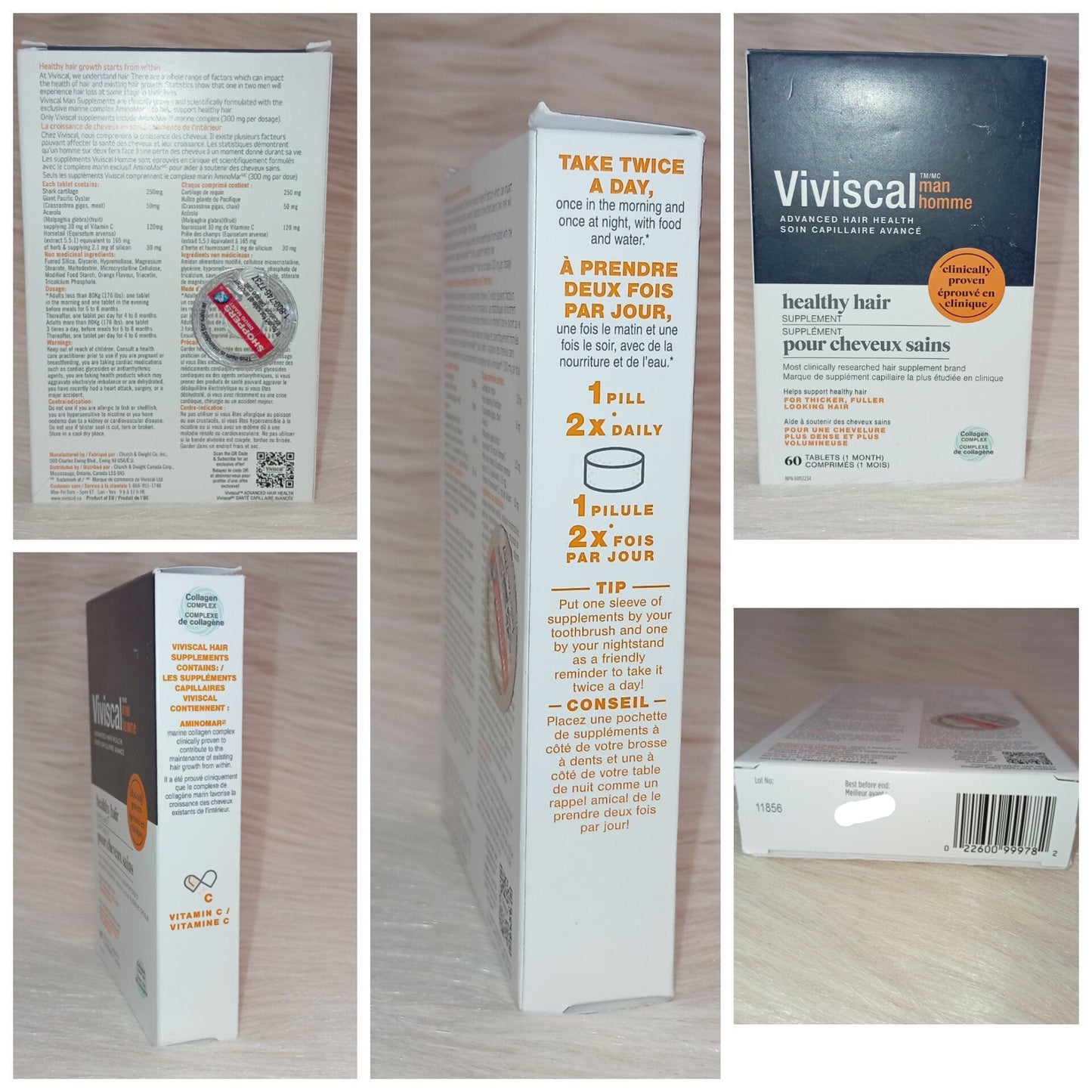 Viviscal Men’s Hair Growth Supplements – 60 Tablets