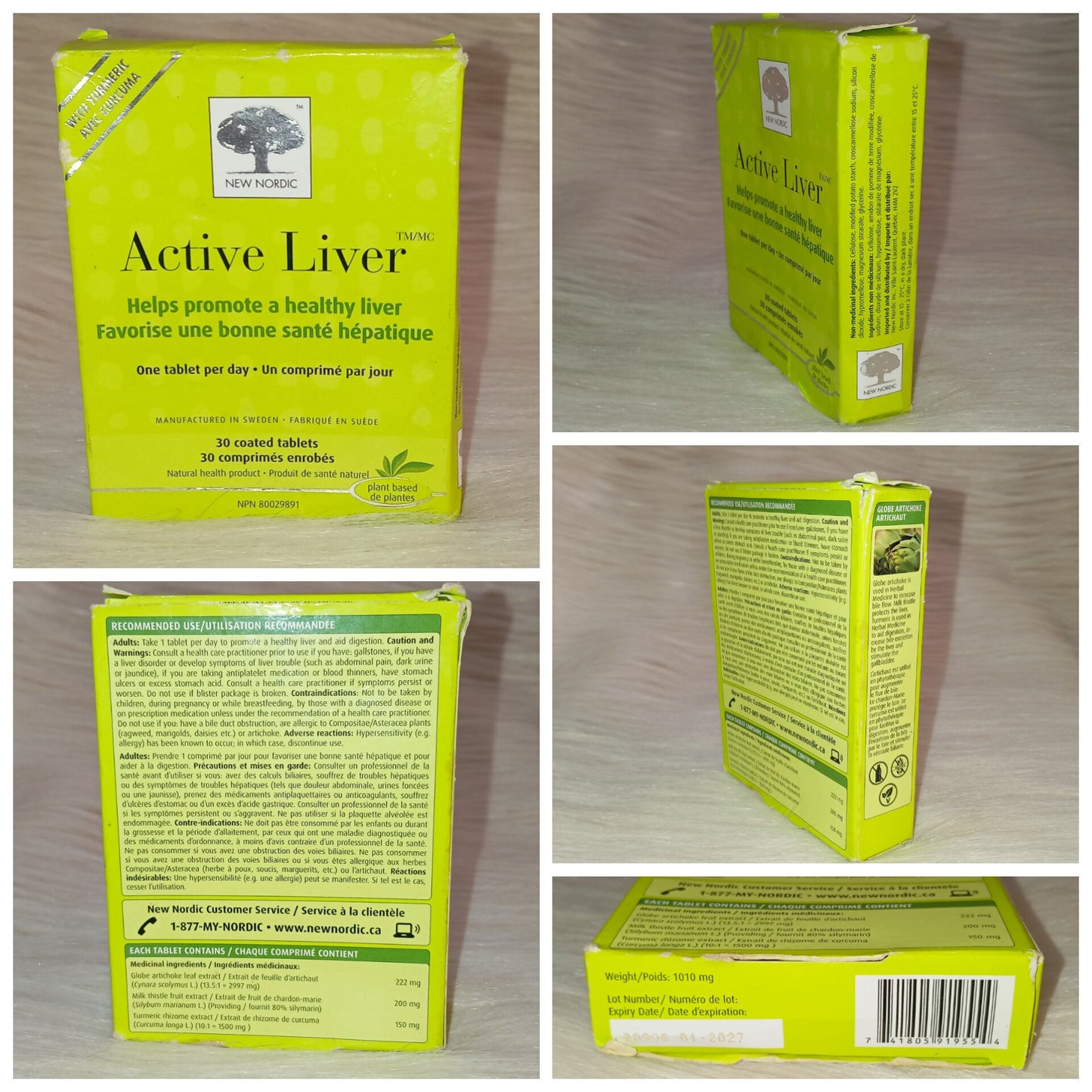 New Nordic Active Liver 30 Tablets