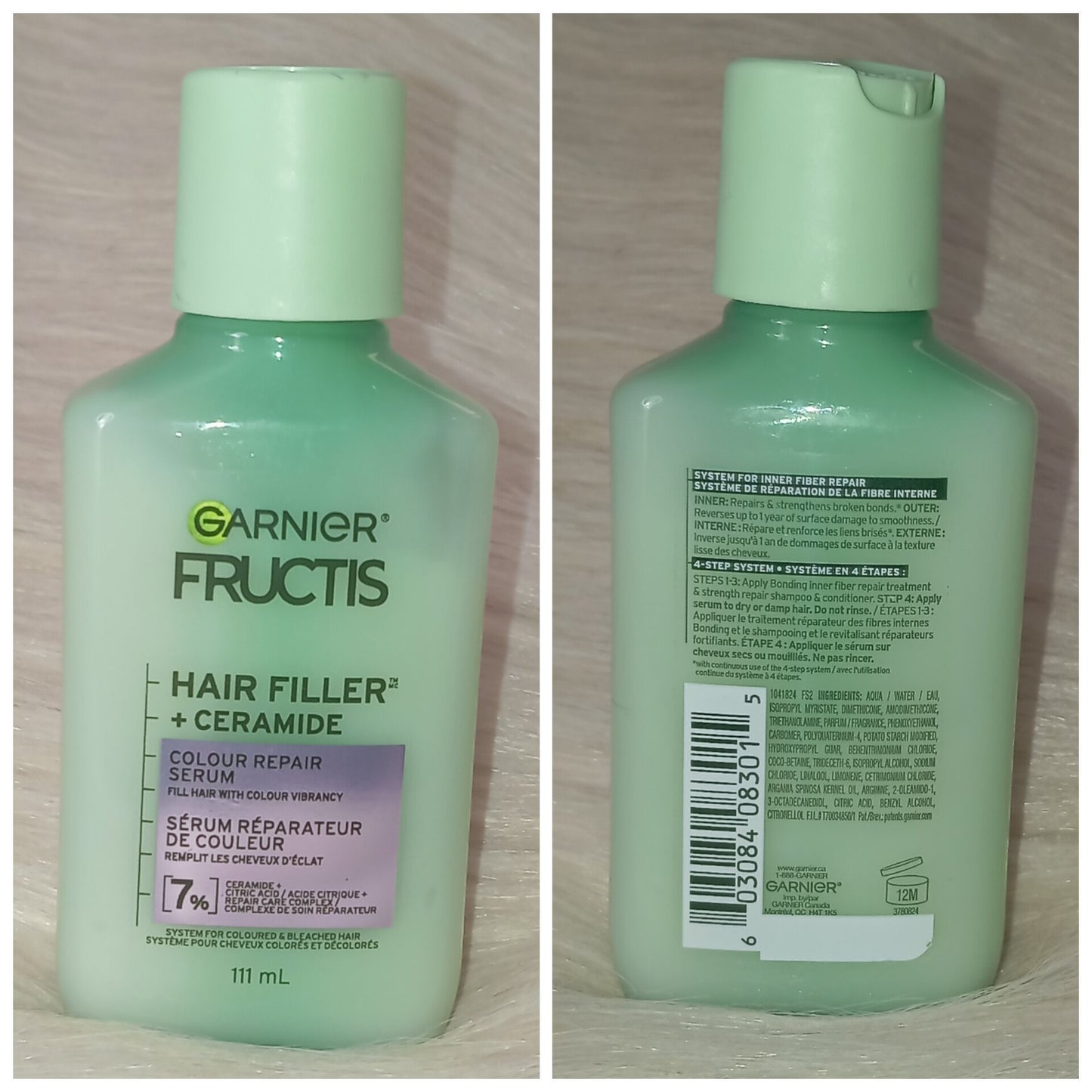 Garnier Fructis Hair Filler + Ceramides Colour Repair Serum 111ml