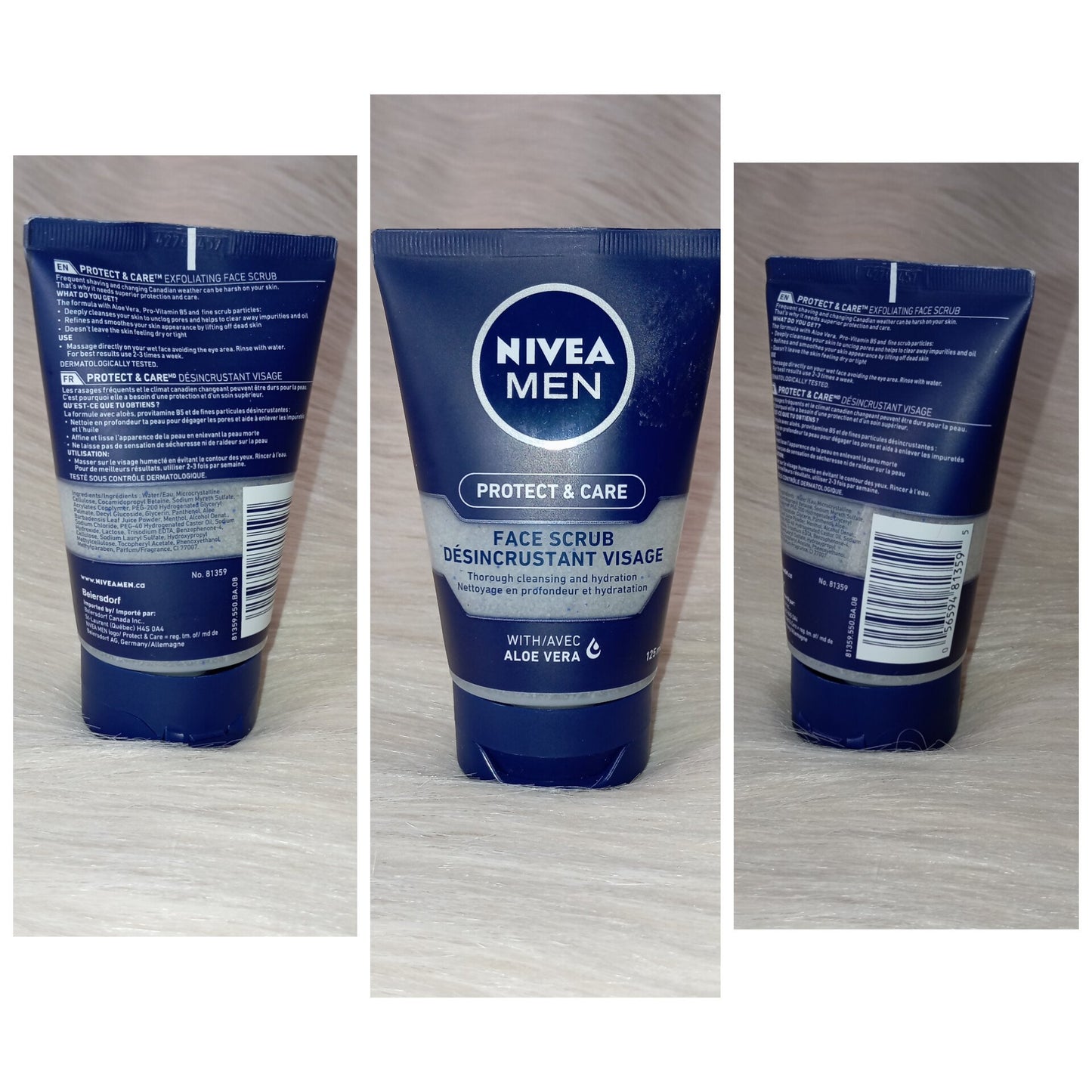 NIVEA MEN Protect & Care Exfoliating Face Scrub 125ml