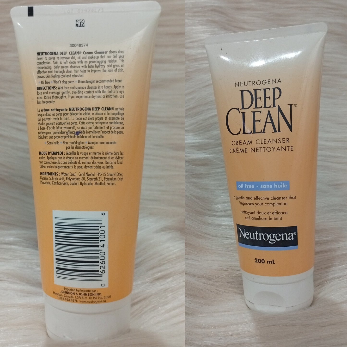 Neutrogena Deep Clean Cream Cleanser 200ml