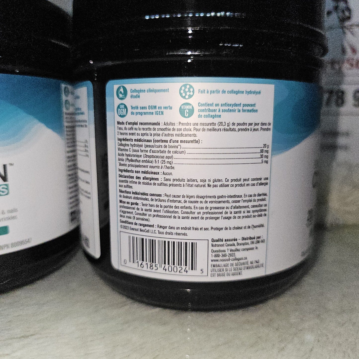 Collagen Protein Peptides Plus 20g (20 Servings)