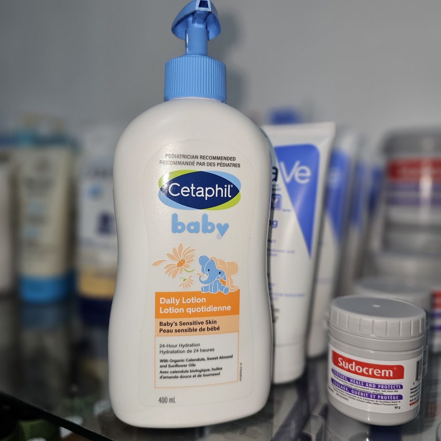 Cetaphil Baby Wash & Shampoo with Organic Calendula 400ml