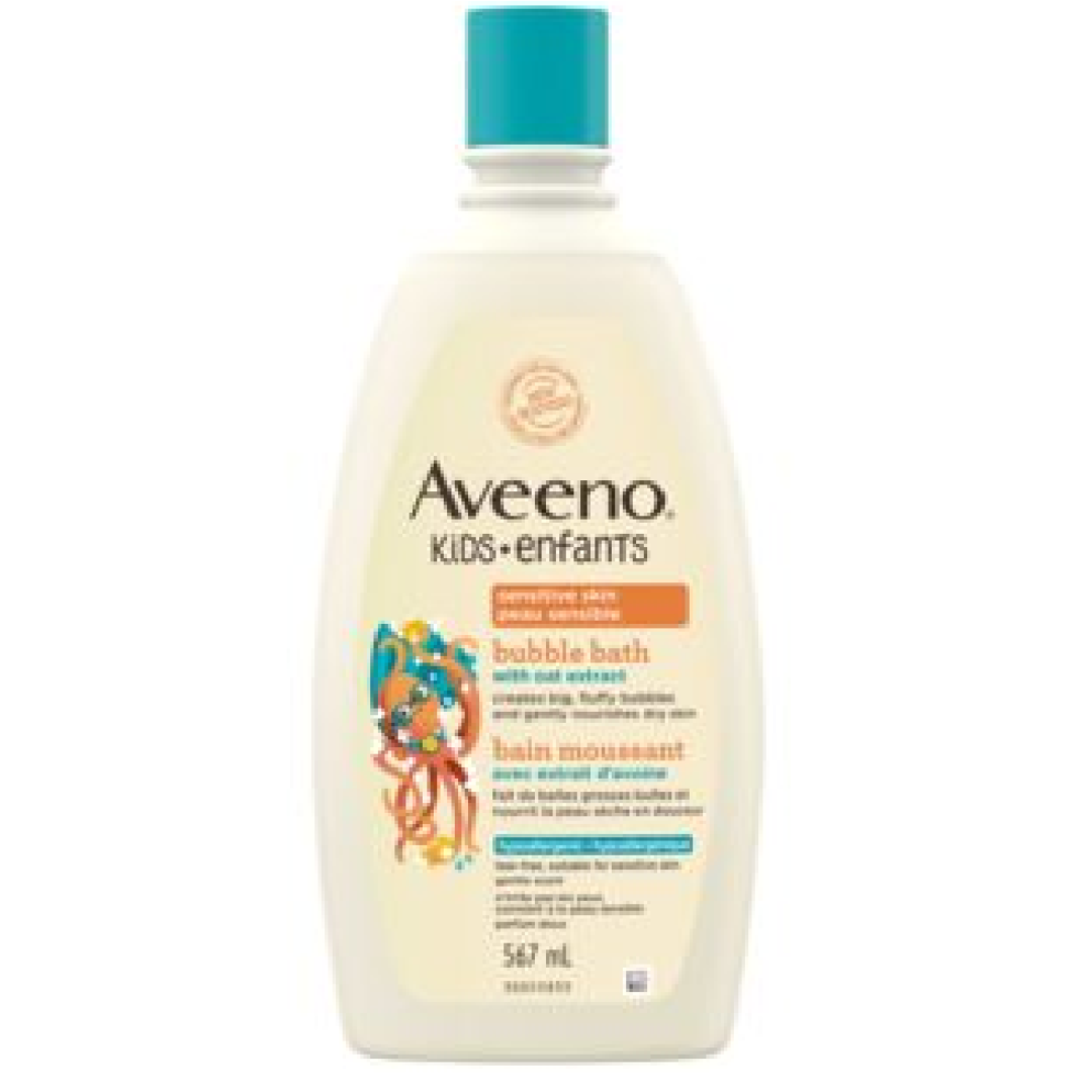 Aveeno Kids Sensitive Skin Bubble Bath 567ml