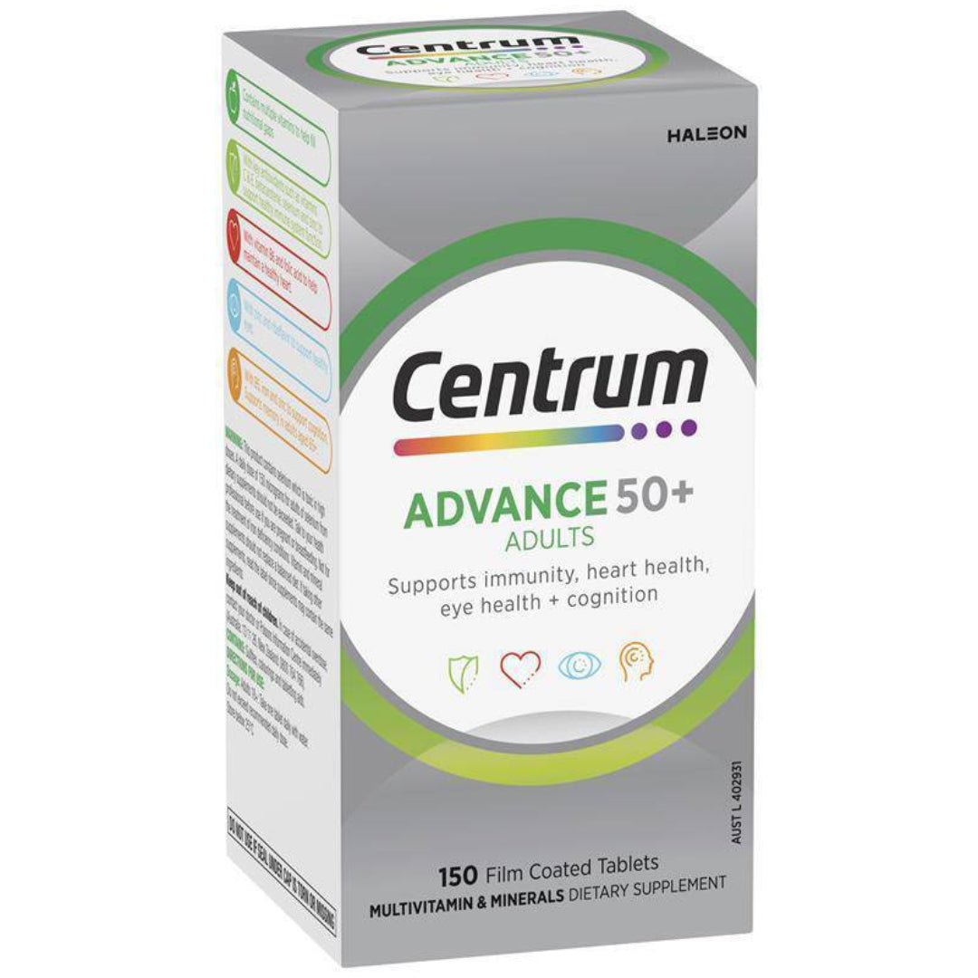 Centrum Advance 50+ Multivitamin (150 Tablets)