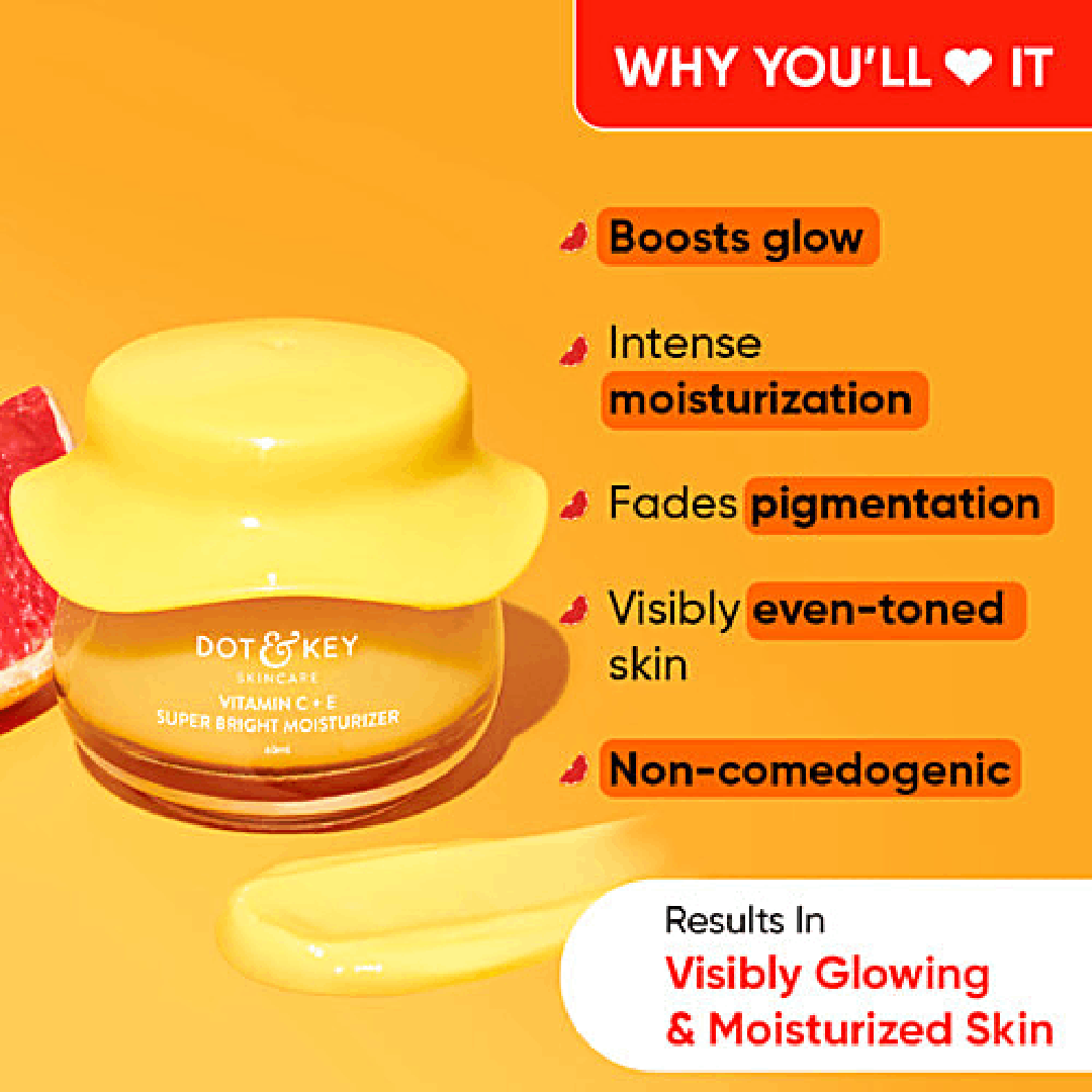 Dot & Key Vitamin C + E Super Bright Moisturizer 60ml