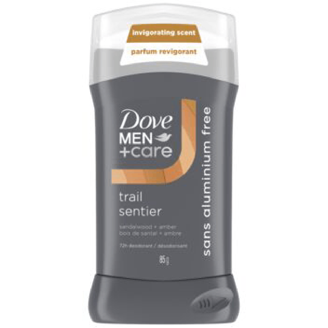 Dove Men+Care Trail Aluminum-Free Deodorant Sandalwood & Amber 85g