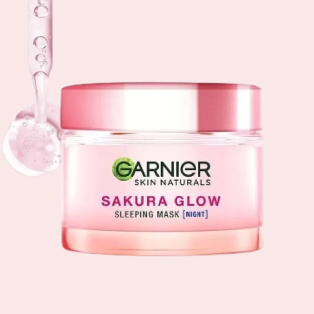 Garnier Sakura Glow Hyaluron Night Sleeping Mask 50ml