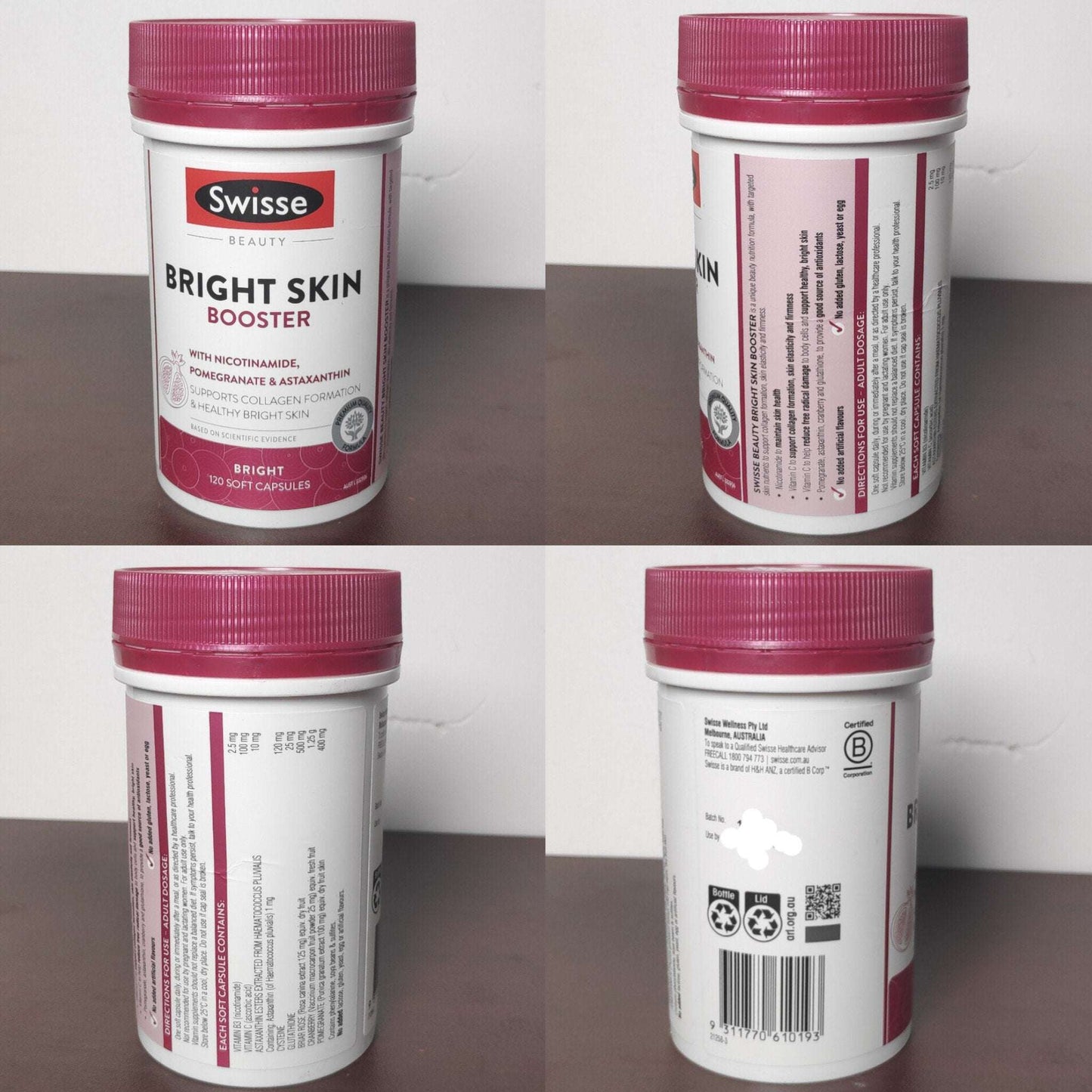 Swisse Bright Skin Booster 120 Capsules