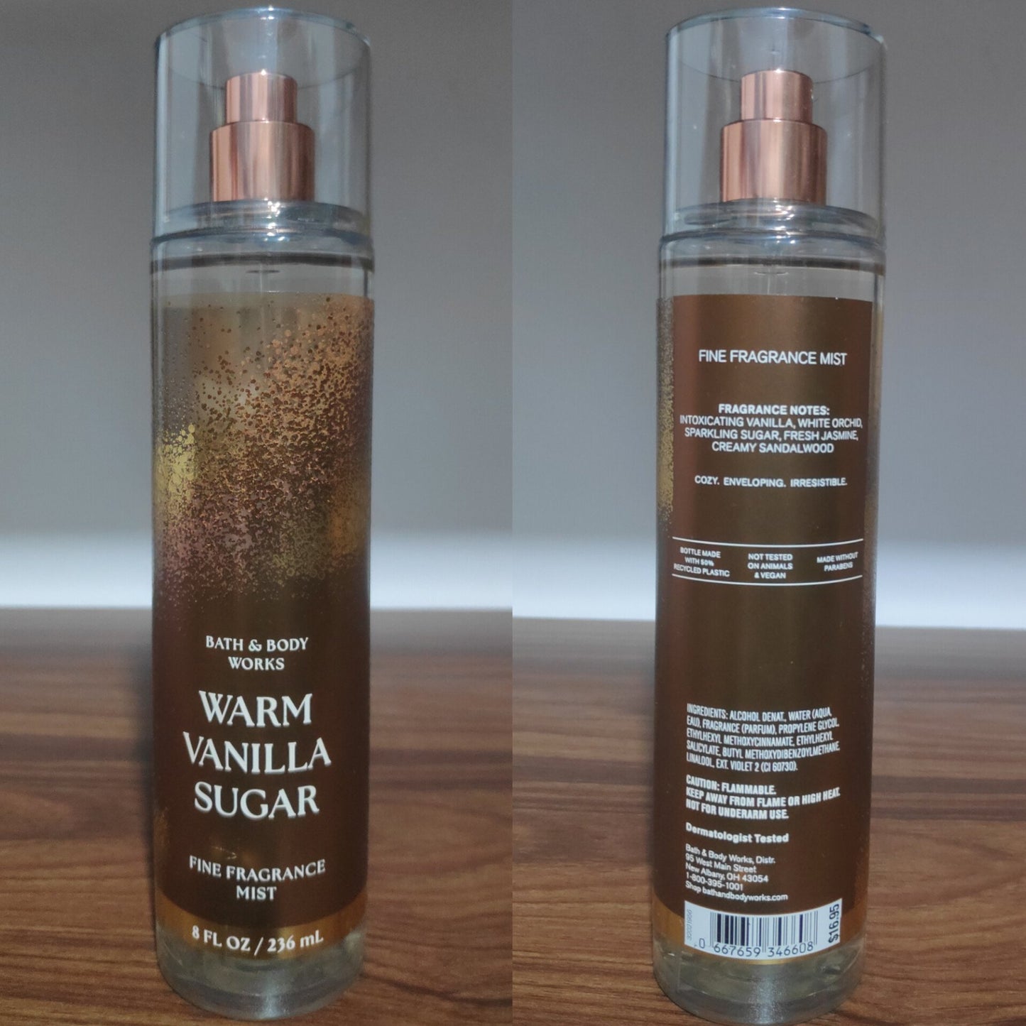 Body Spray Warm Vanilla Sugar – 236ml
