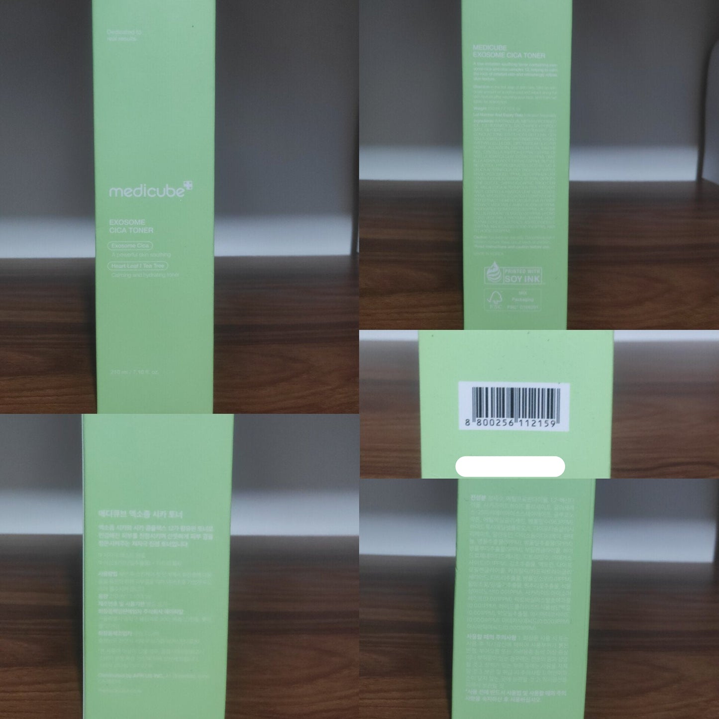 Medicube Exosome Cica Calming Toner 210ml