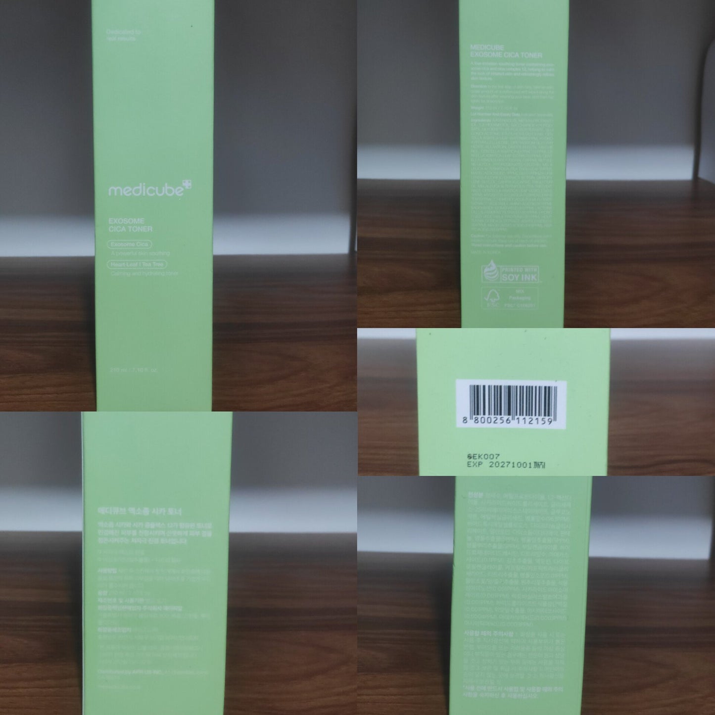 Medicube Exosome Cica Calming Toner 210ml