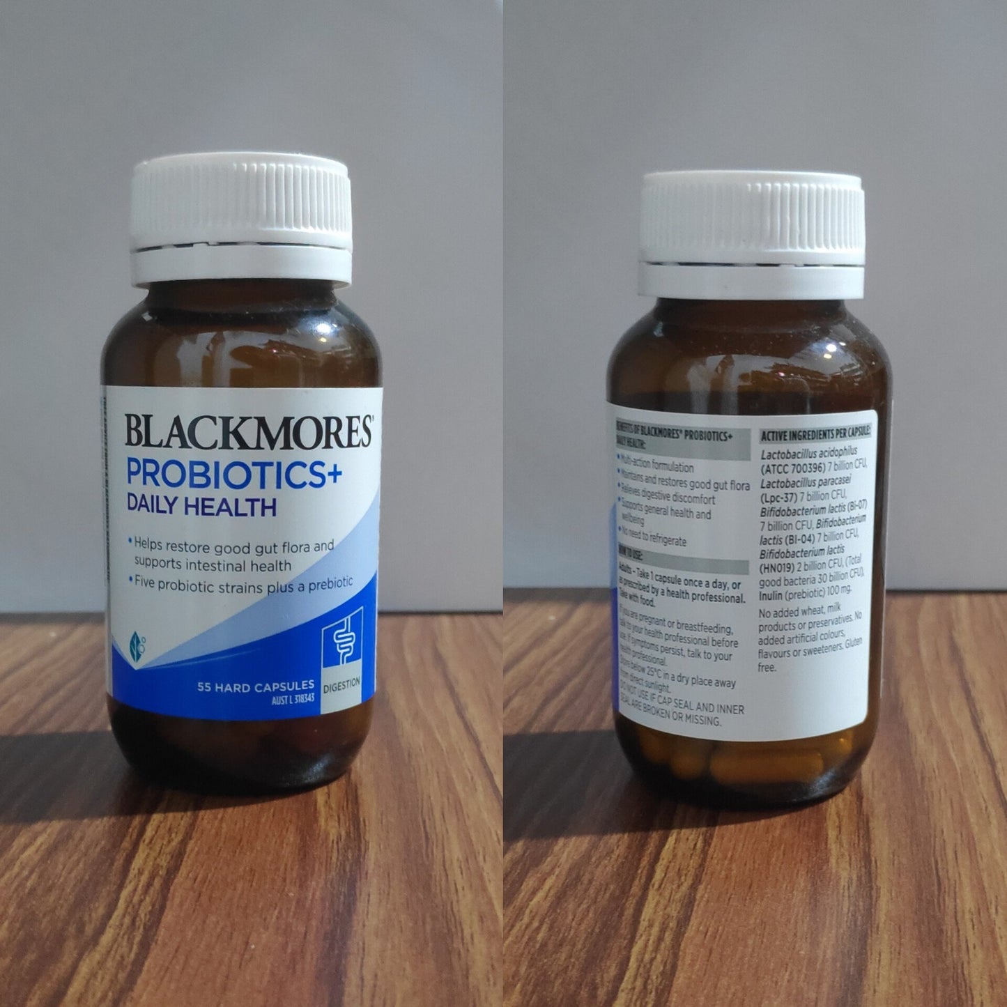 Blackmores Probiotics+ Daily Health 55 Hard Capsules