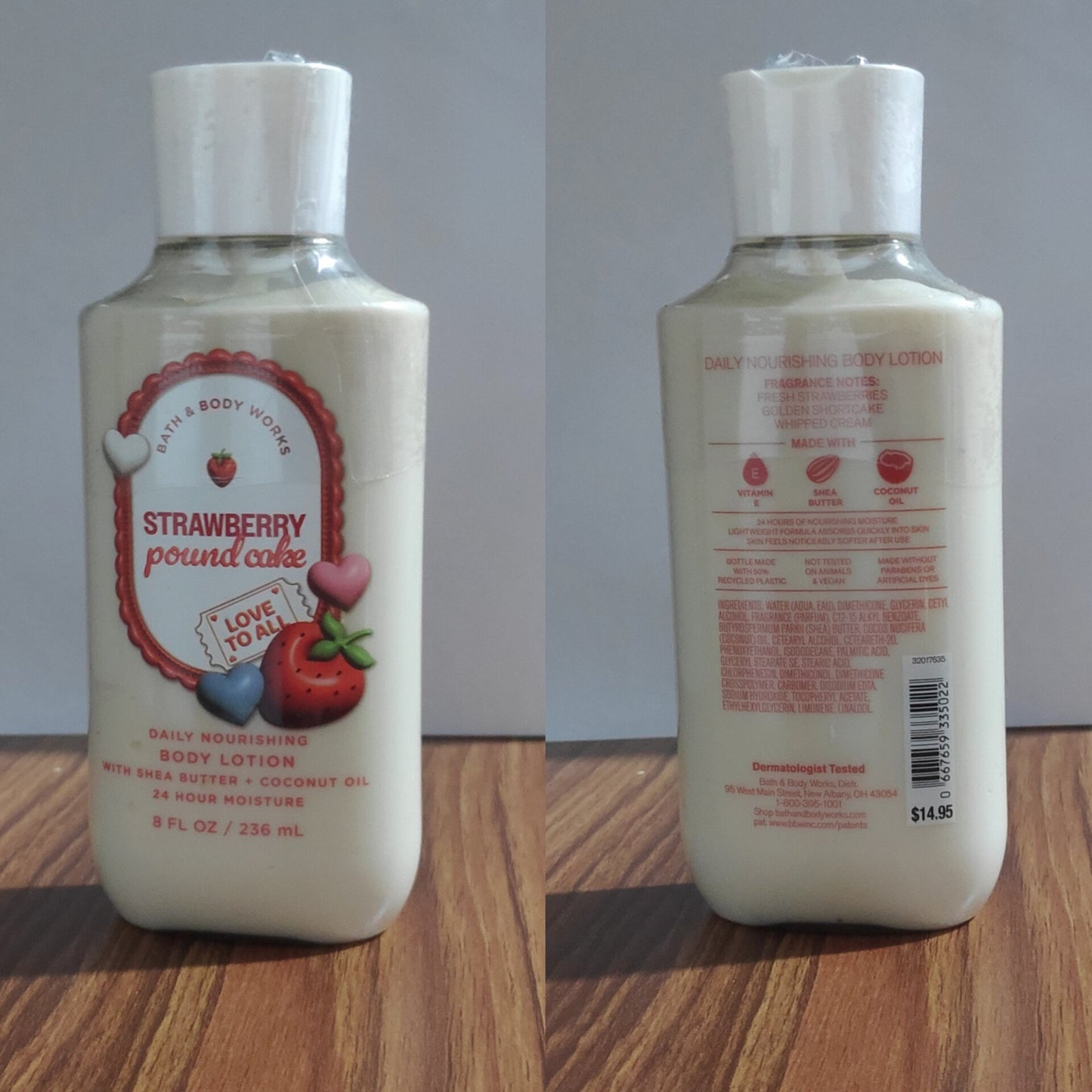 Bath & Body Works Strawberry Pound Cake Body Lotion (236ml)