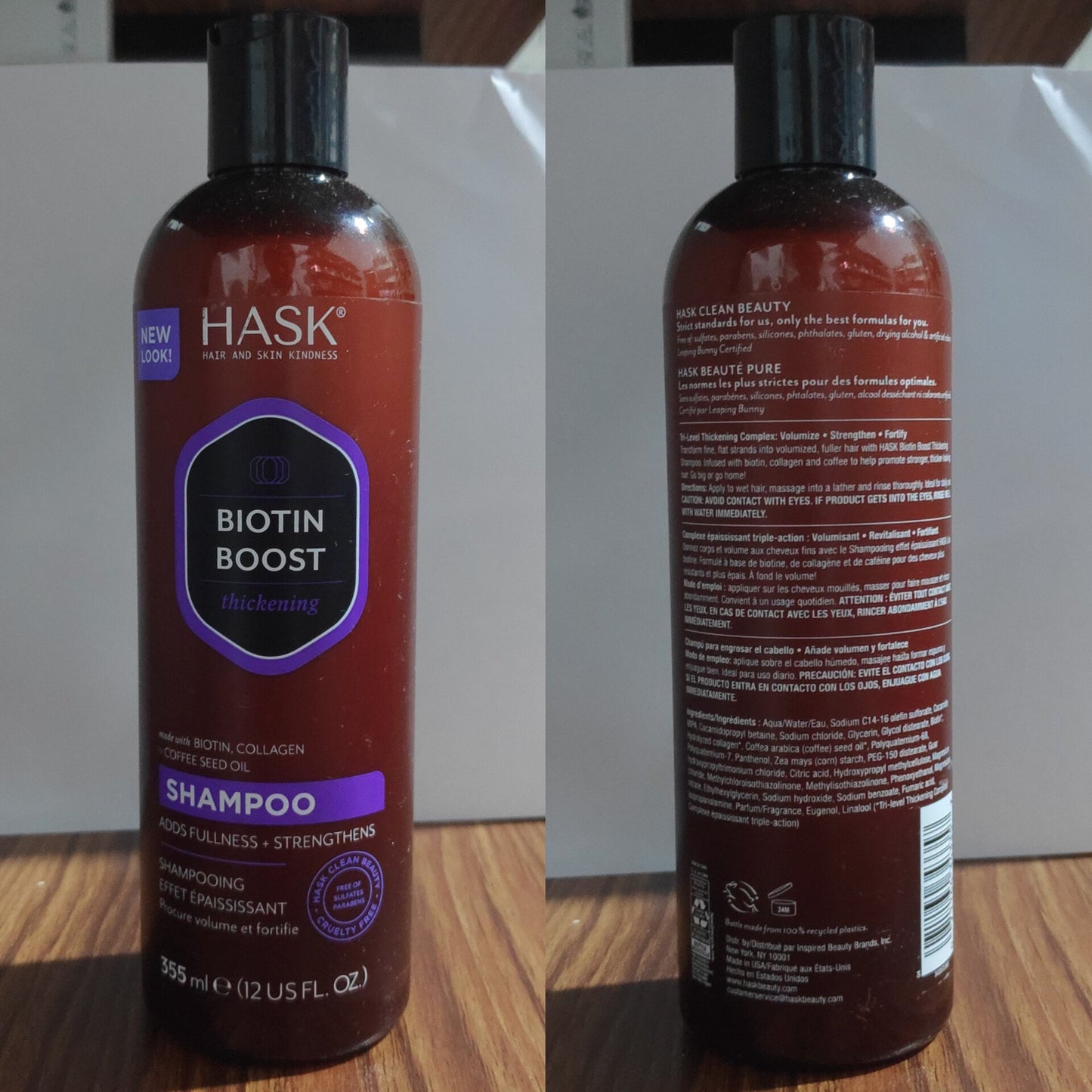 HASK Biotin Boost Thickening Shampoo – 355ml