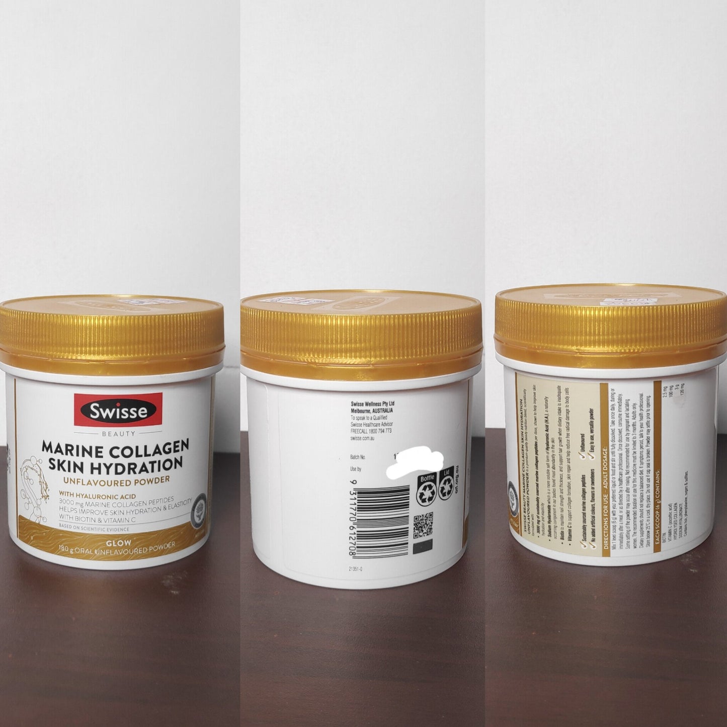 Swisse Marine Collagen Skin Hydration Powder 180g