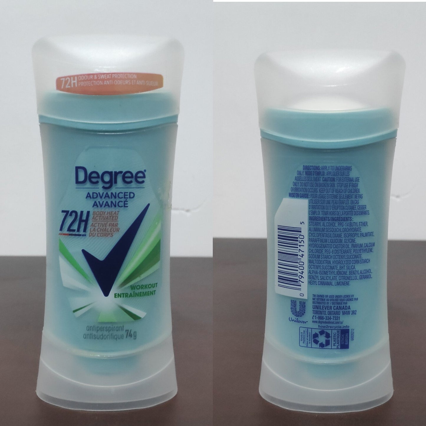 Degree Advanced Antiperspirant Deodorant 74g