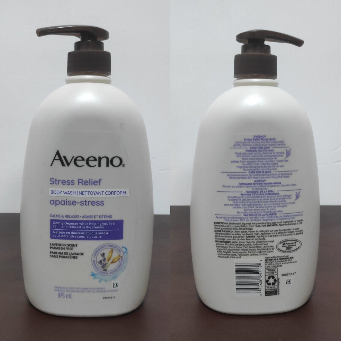 Aveeno Stress Relief Body Wash 975 ml