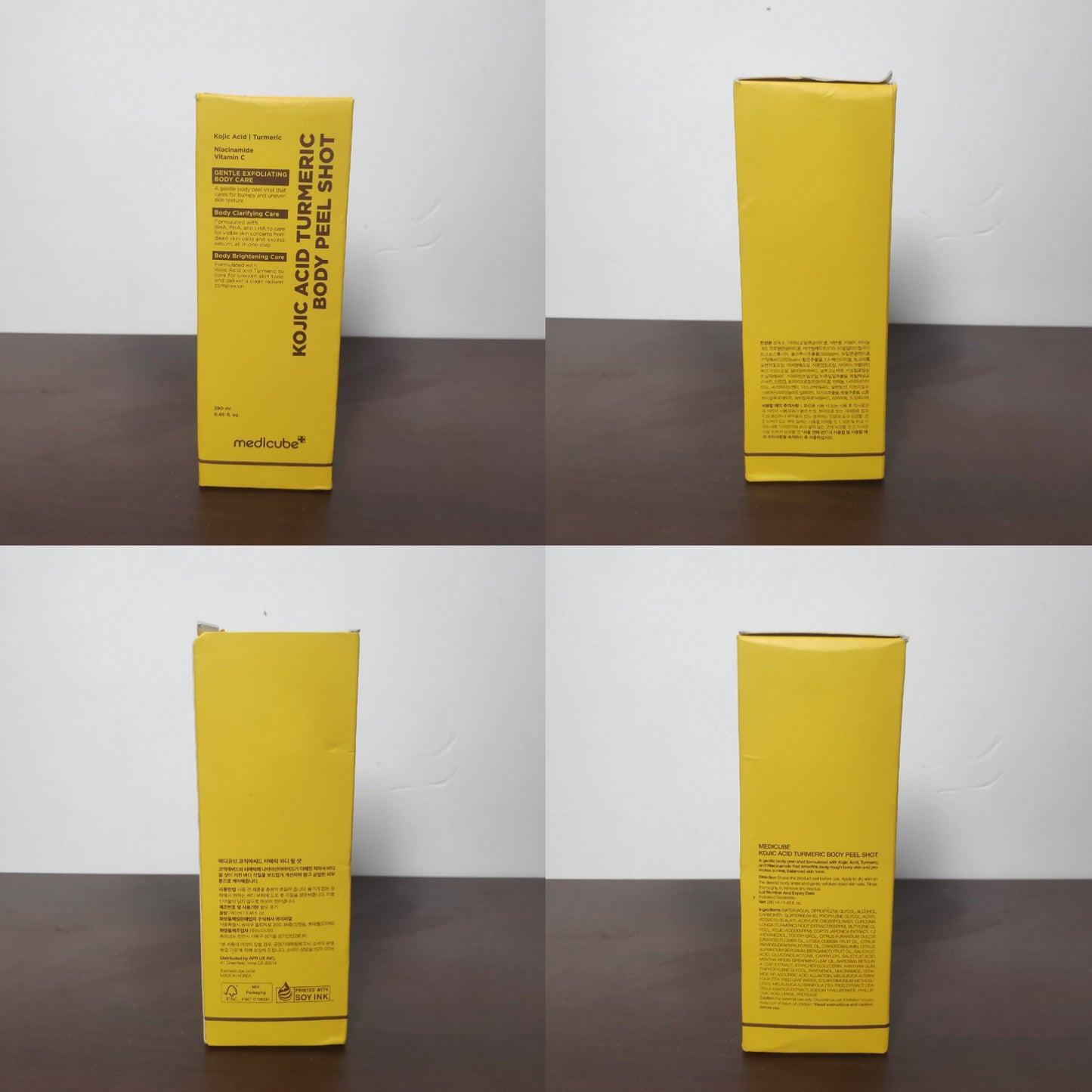 Medicube Kojic Acid Turmeric Body Peel Shot 280ml