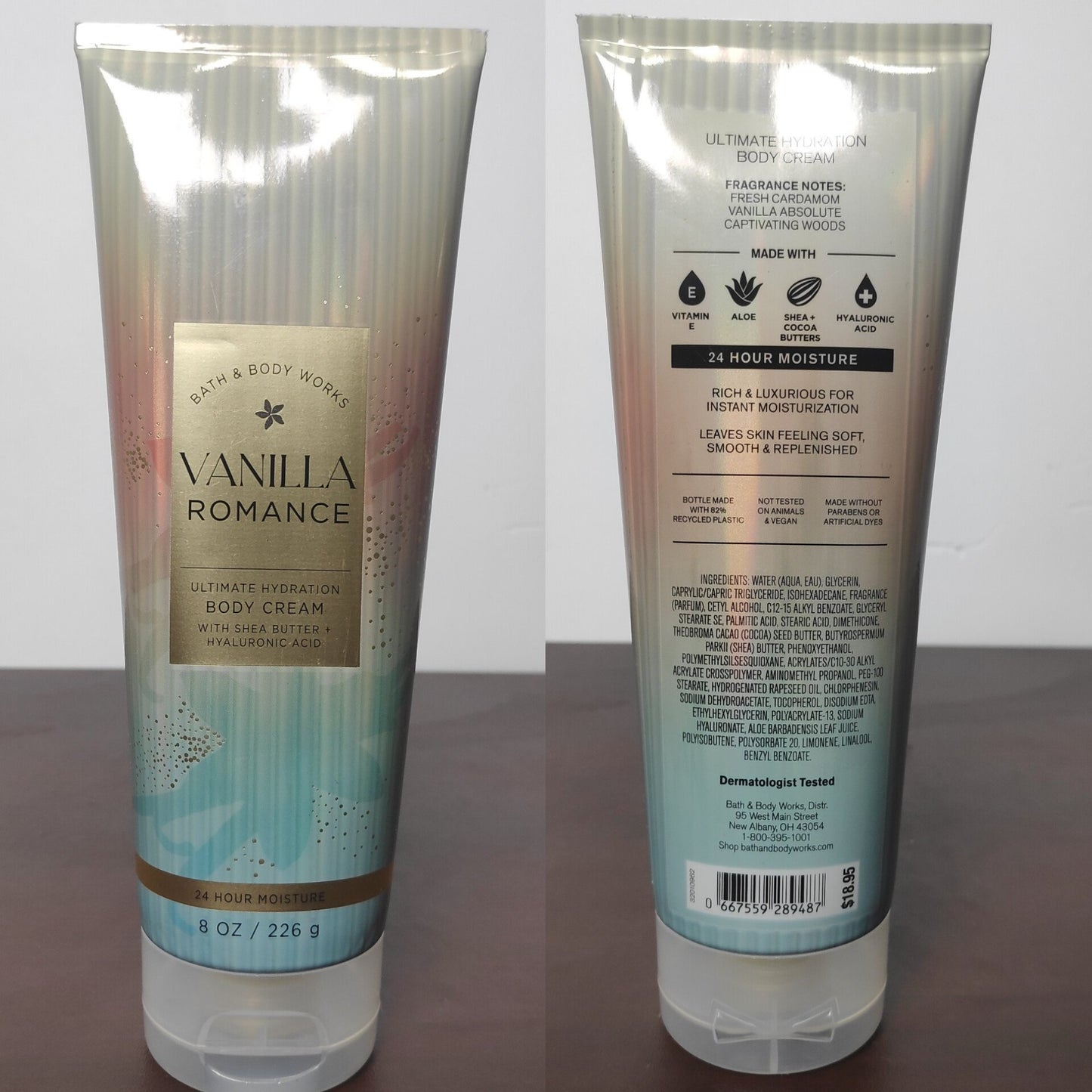Bath & Body Works Vanilla Romance Ultimate Hydration Body Cream – 226g