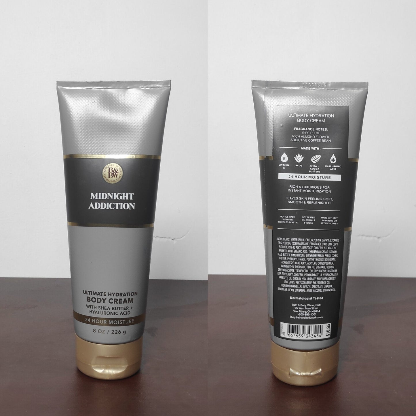 Midnight Addiction Ultimate Hydration Body Cream 226g