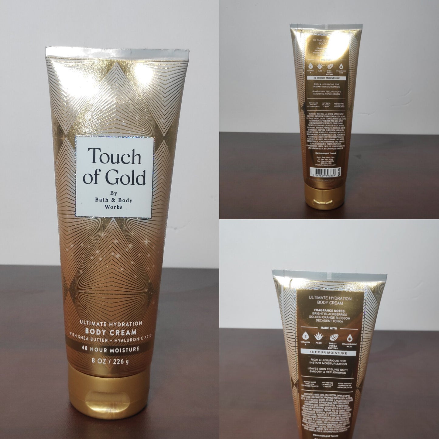 Bath & Body Works Touch of Gold Ultimate Hydration Body Cream 226g